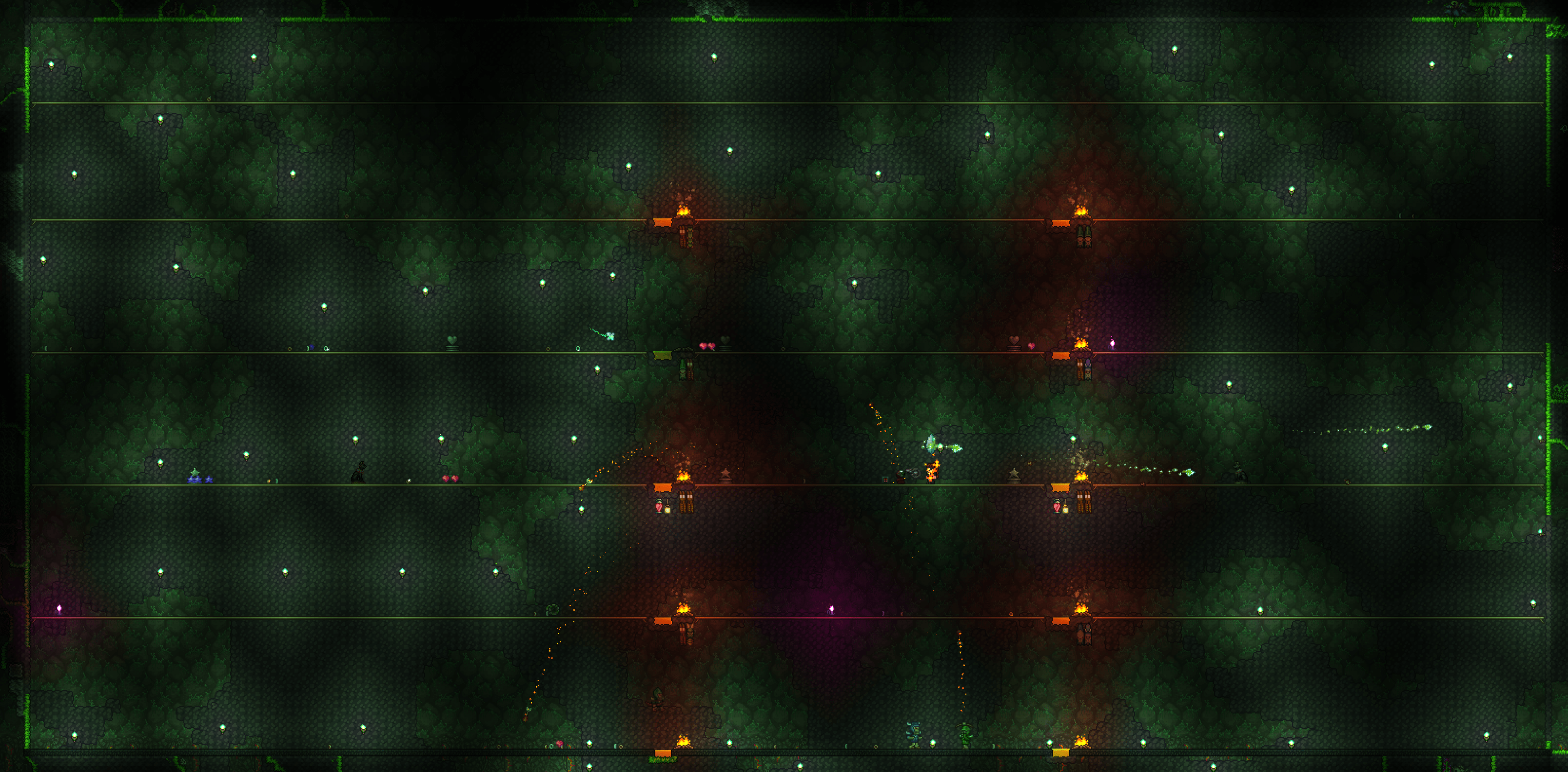 Let's do this again. How good/efficient is my Plantera arena? I'm an