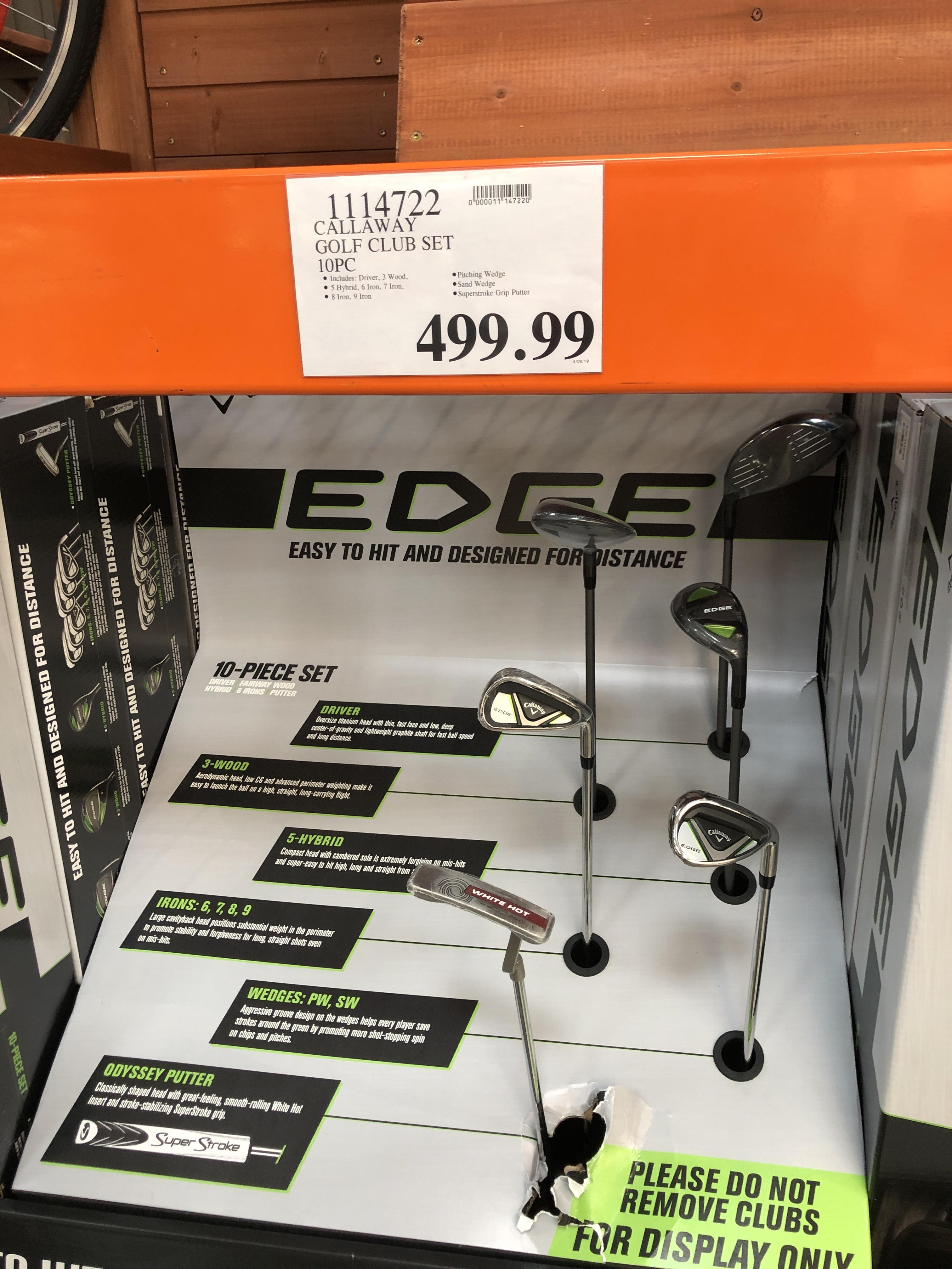 Costco has the deal for beginner golfers or for someone looking for