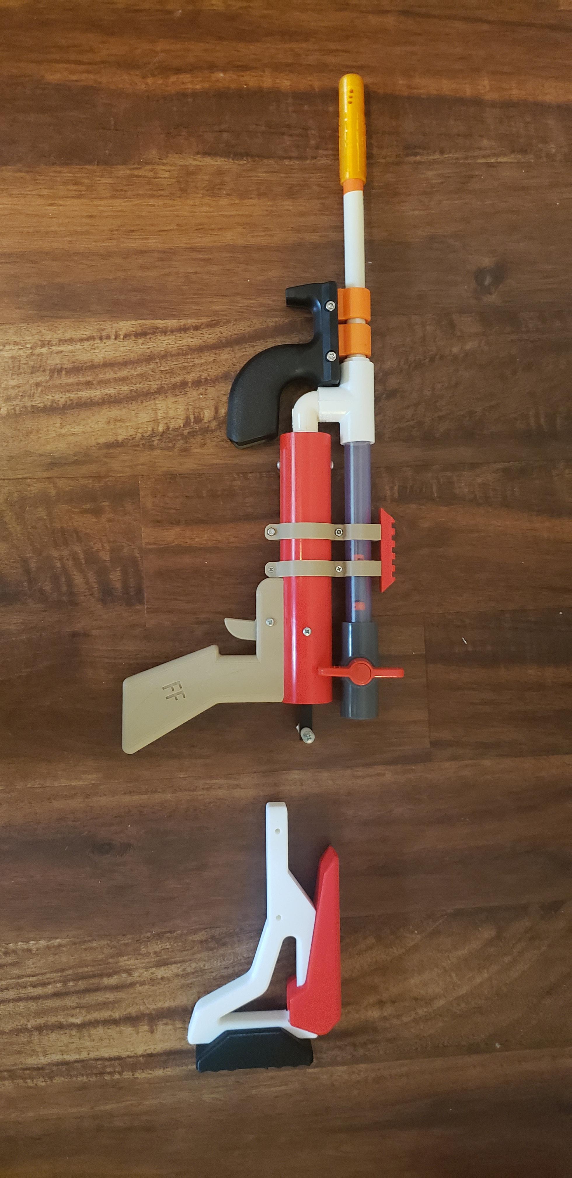 Rainbow Pistol Carbine? r/Nerf