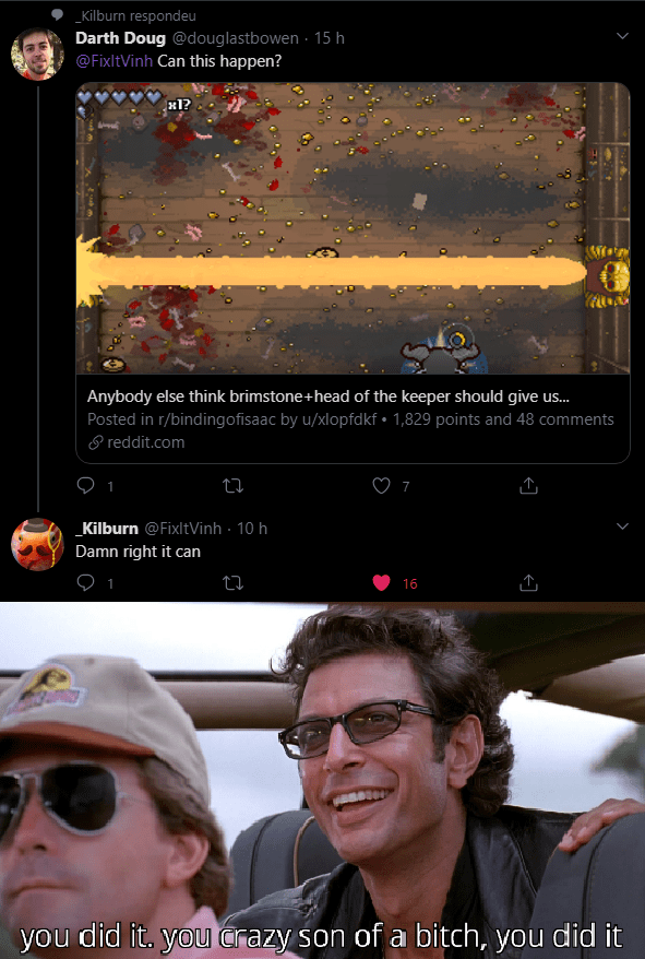 Money Brimstone Effect Confirmed. r/bindingofisaac