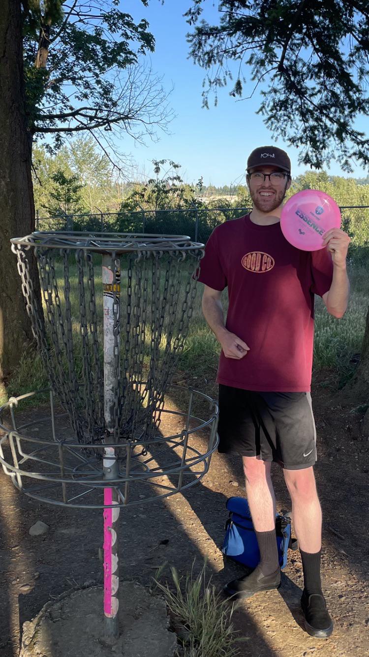 Obligatory first ace post. Hole 9 at Vance Park in Gresham, Oregon