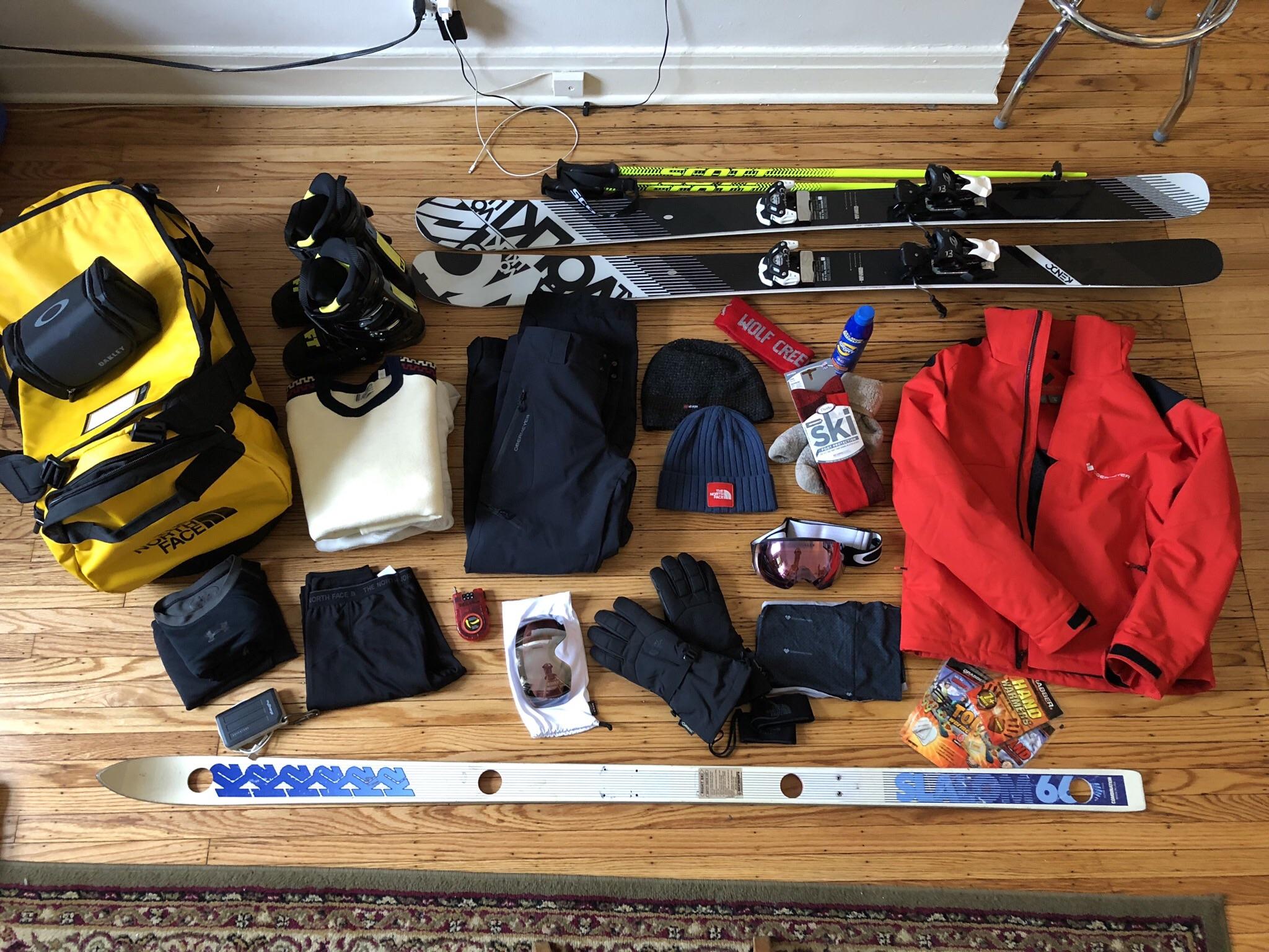 Weekend Ski Trip Essentials r/skiing