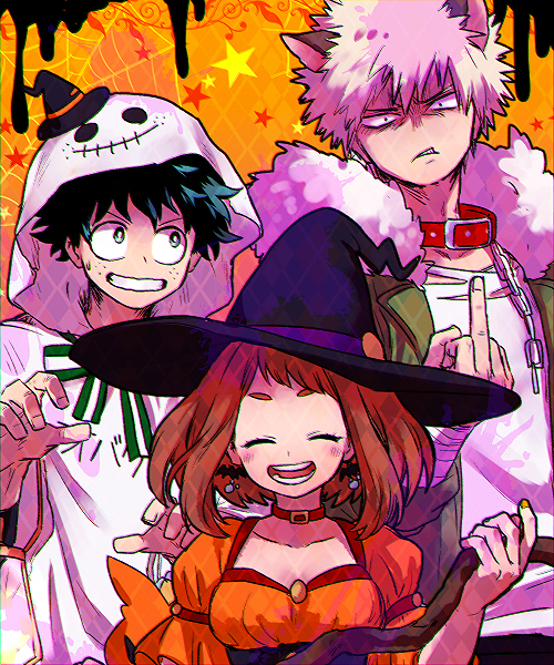 Halloween w/ Izuku & Bakugou r/TheTempleOfOchako
