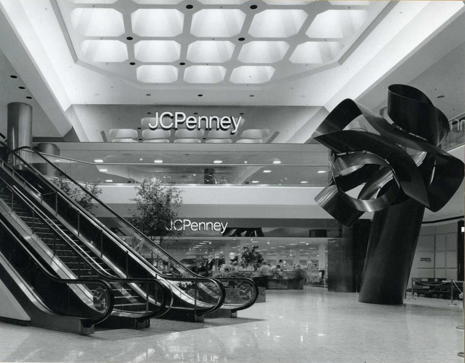 JCPenney, Stamford Town Center, Stamford, CT, circa 1982. Photo