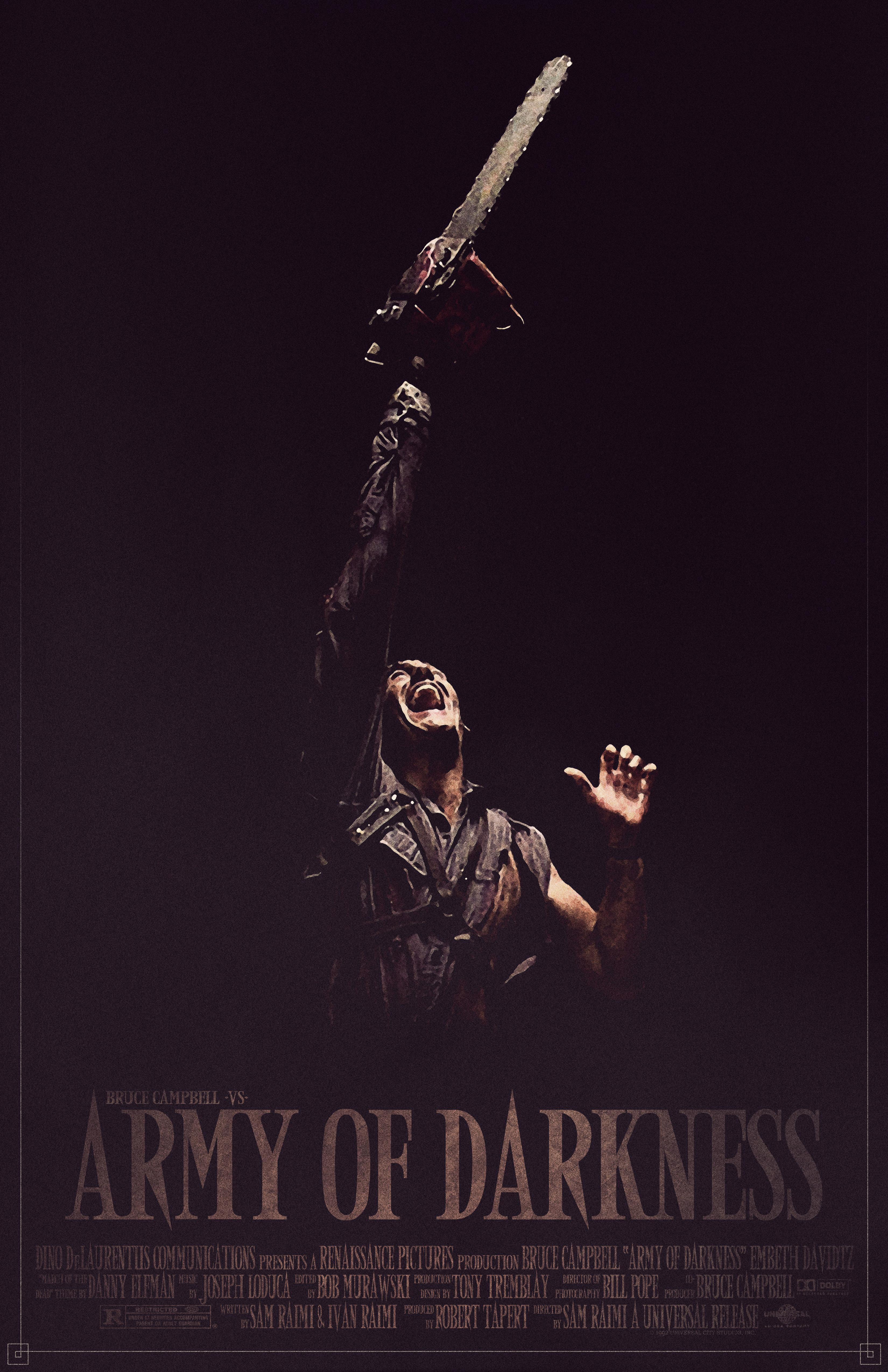 Army of Darkness (1992) aka Evil Dead III r/MoviePosterPorn