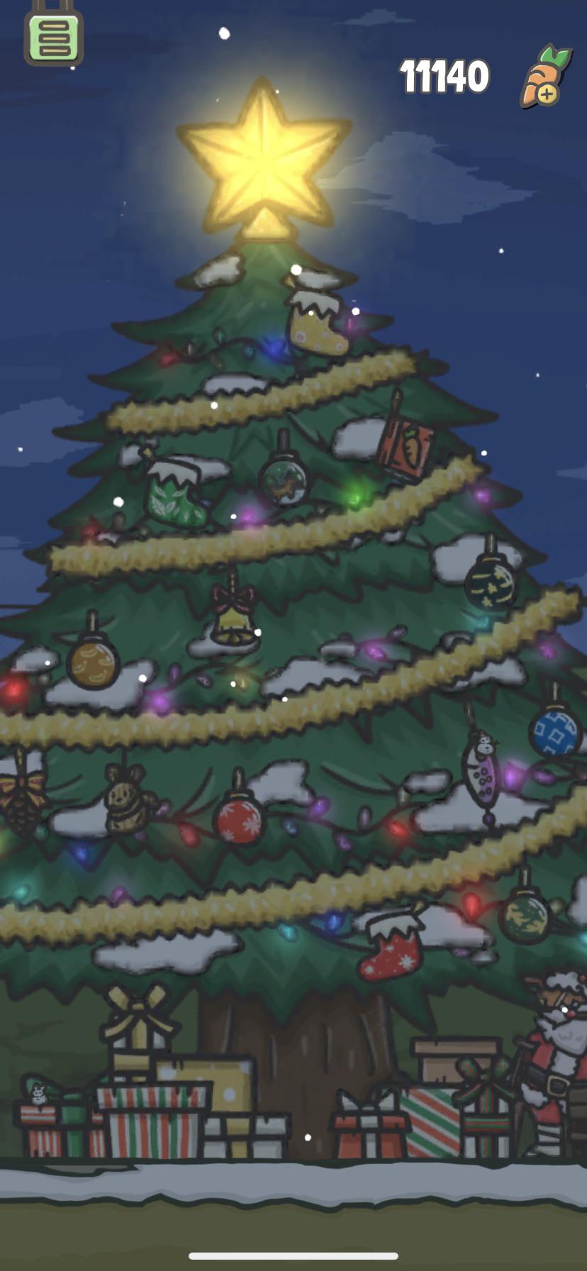 my Christmas tree so far! r/TsukiAdventure