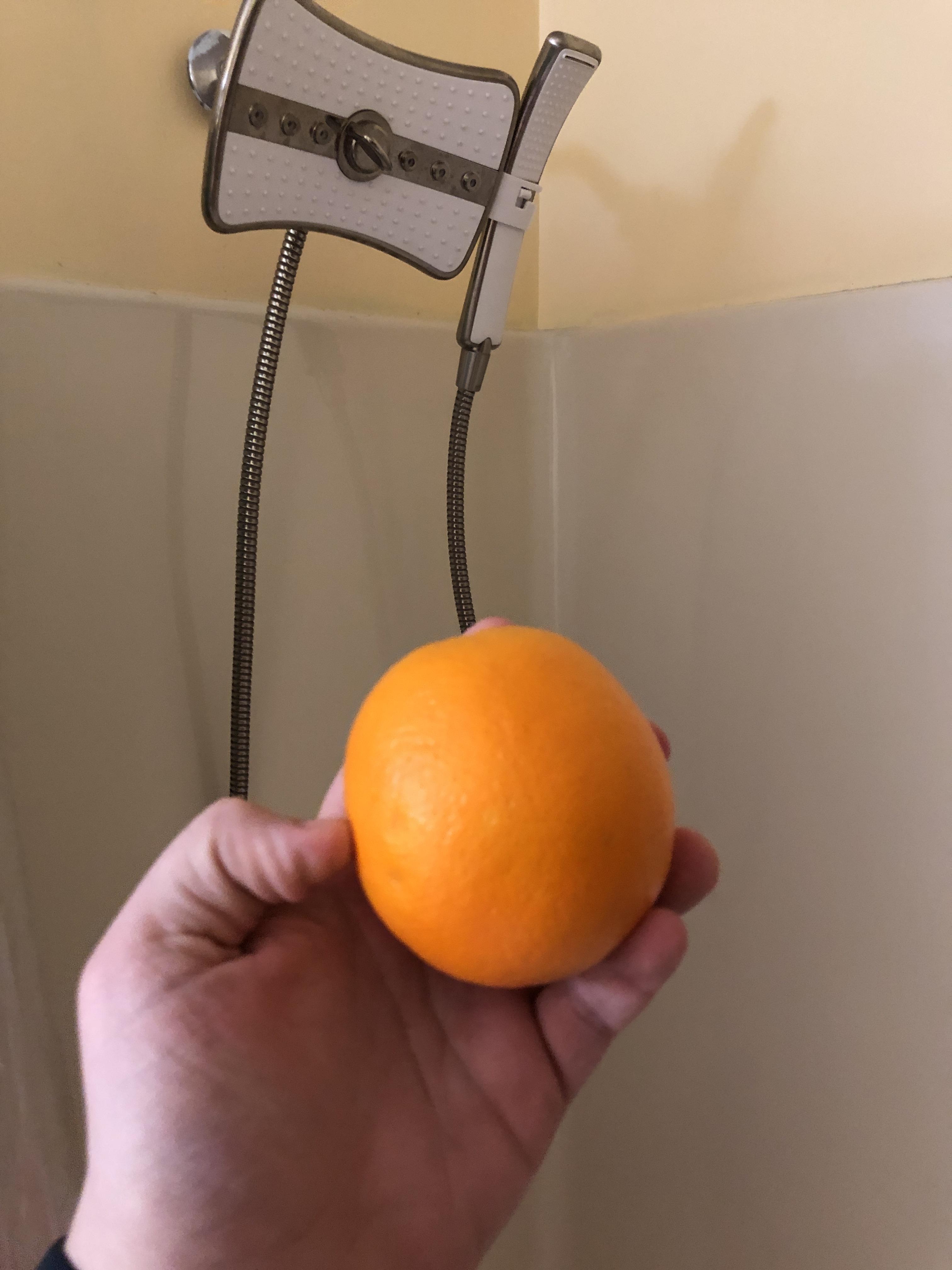 Finally happy to say I'm going to lose my Shower Orange Virginity r