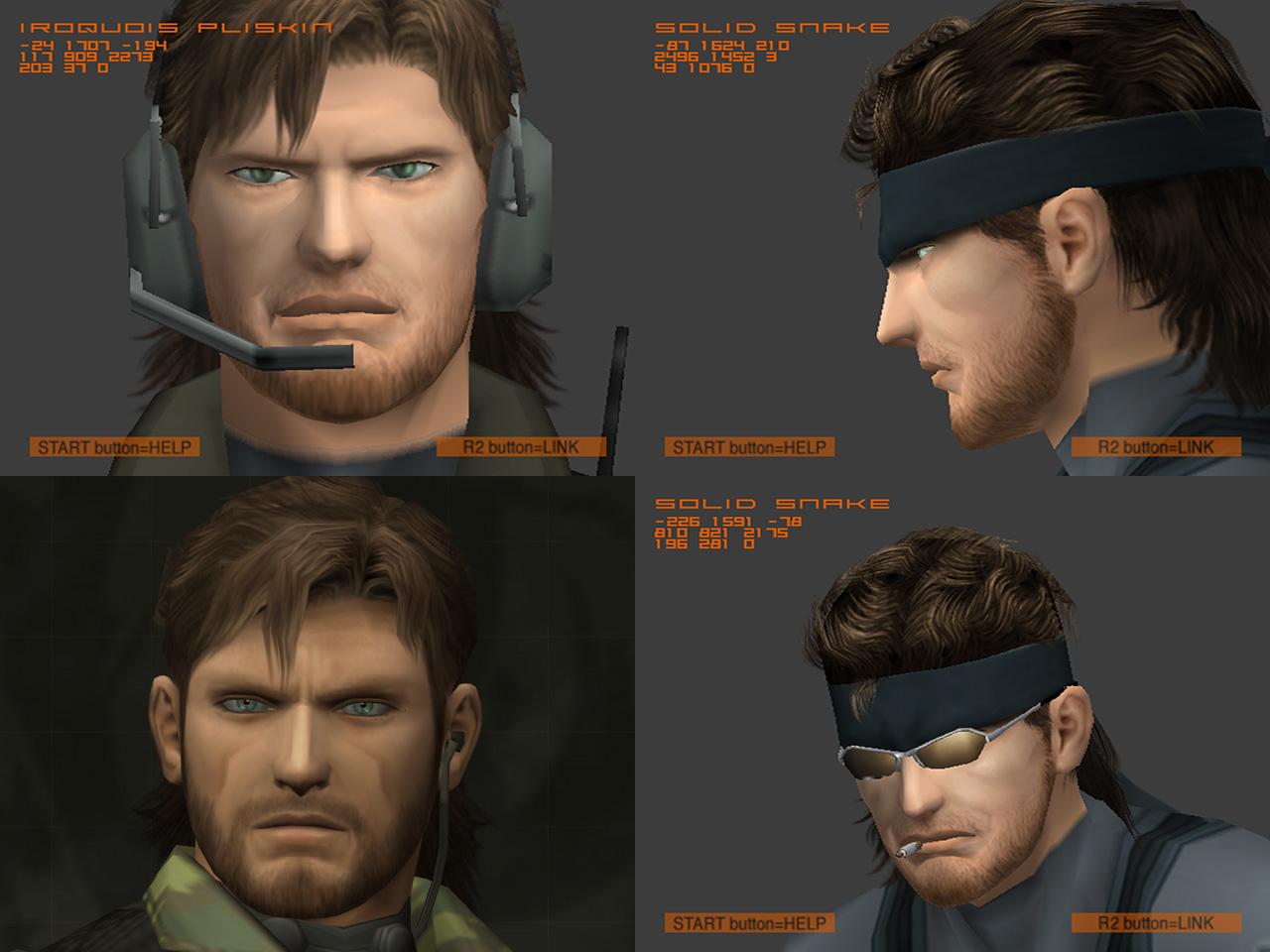 Are big boss and solid snake supposed to look the same? metalgearsolid