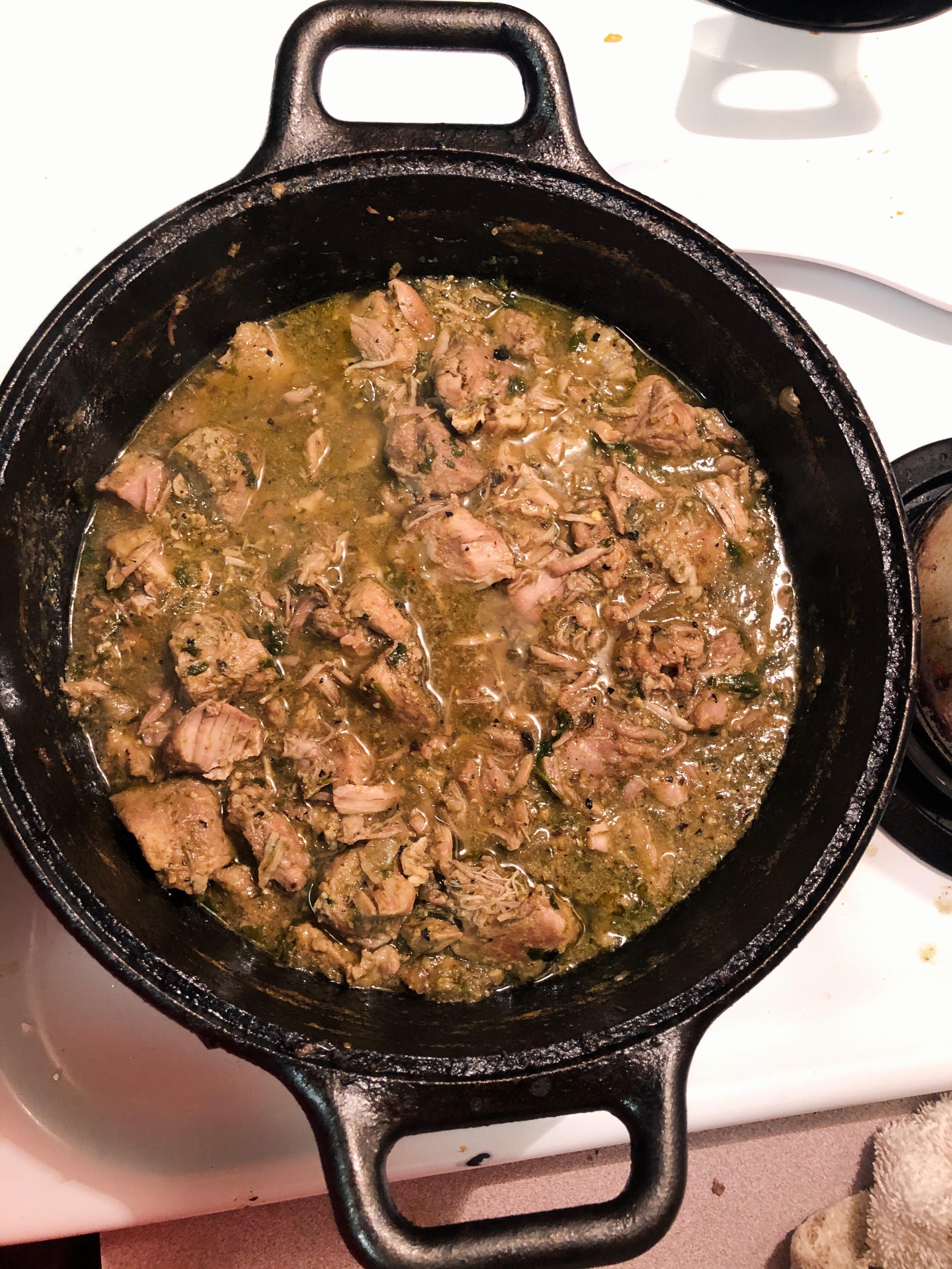 Made kenji’s hatch Chili pork Chile verde! r/seriouseats