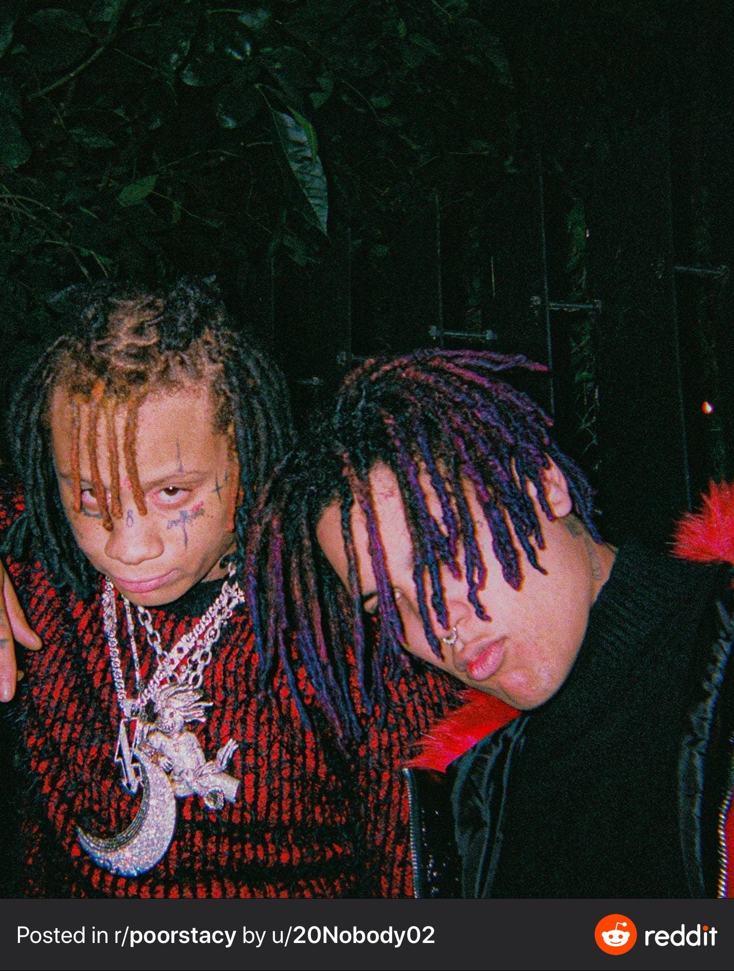 A Trippie Redd x POORSTACY collab would make for a goddamn emo rap anthem r/trippieredd