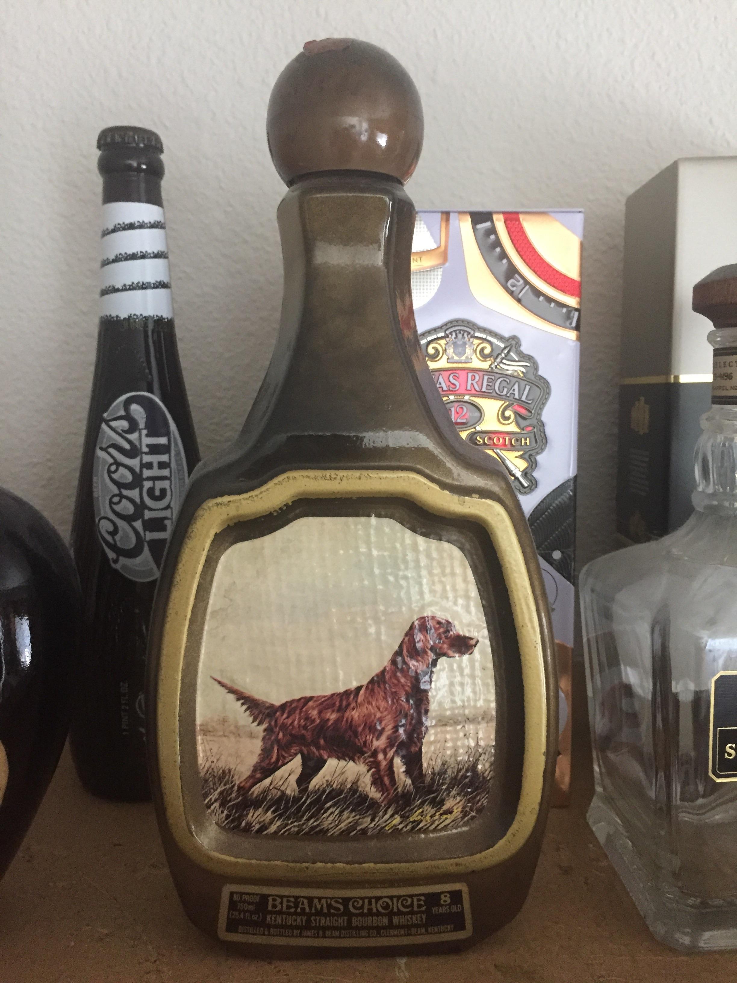 My unopened Beam's Choice decanter from 1977. r/whiskey