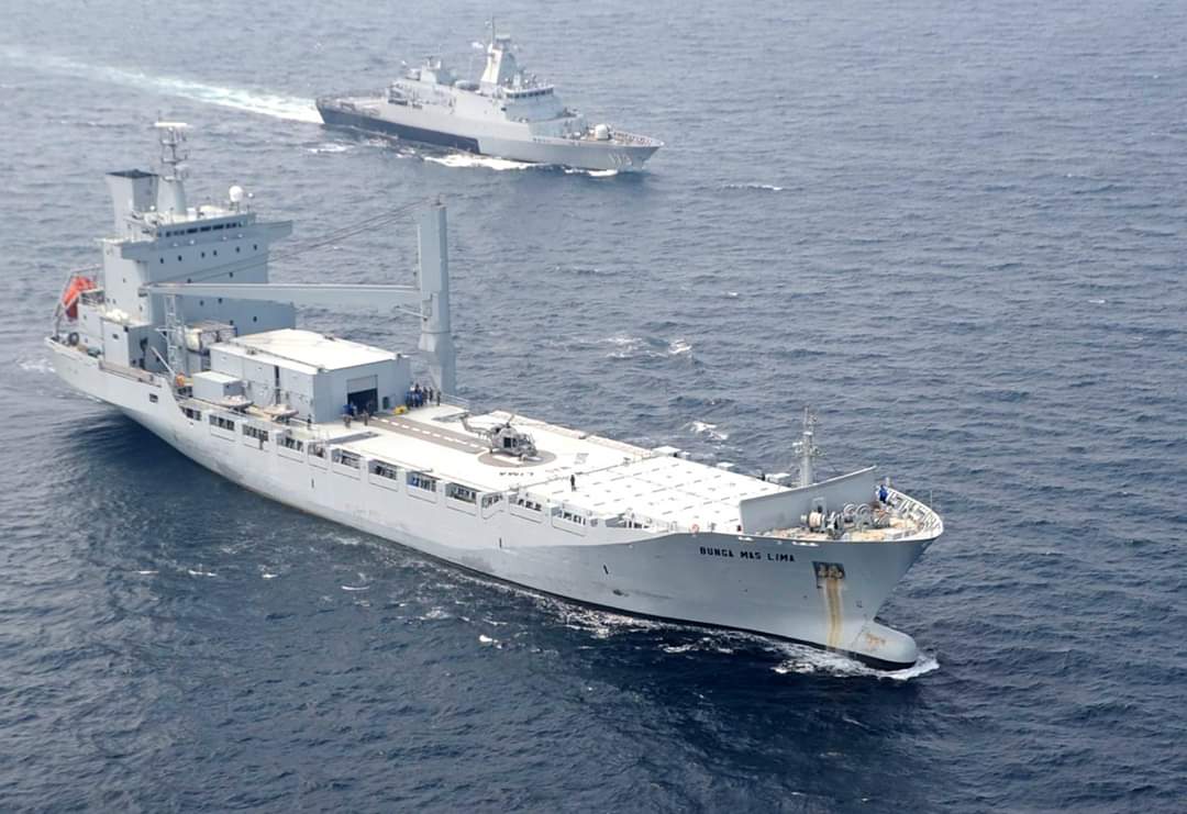 Royal Malaysian Navy are now deploying Bunga Mas Lima to Shadow China