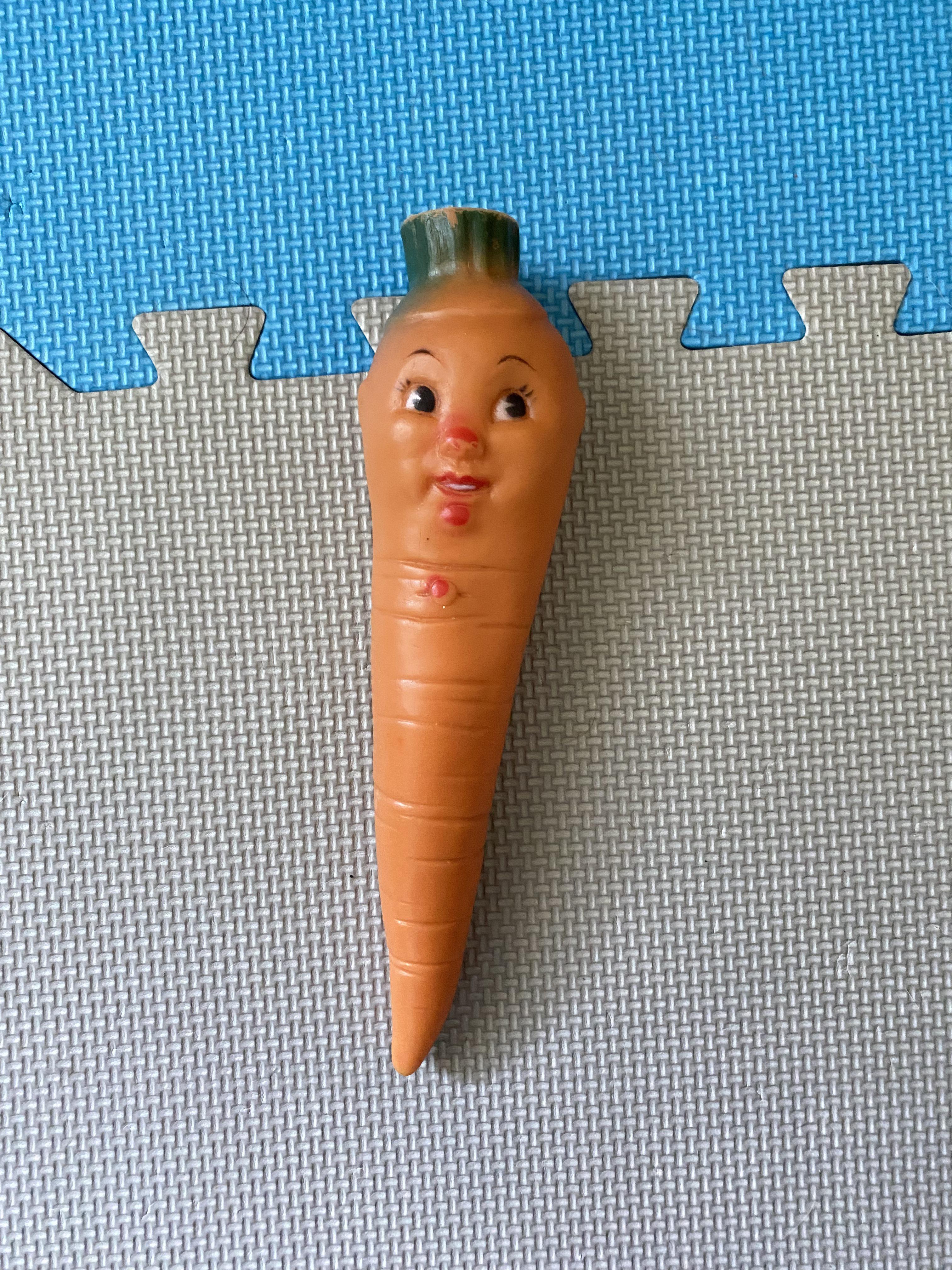 Anyone know about this weird carrot? Is it just a weird dog toy?? r