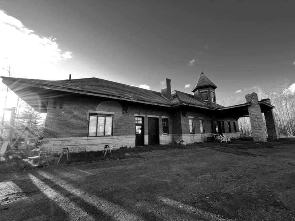 Old train depot r/urbexmaine