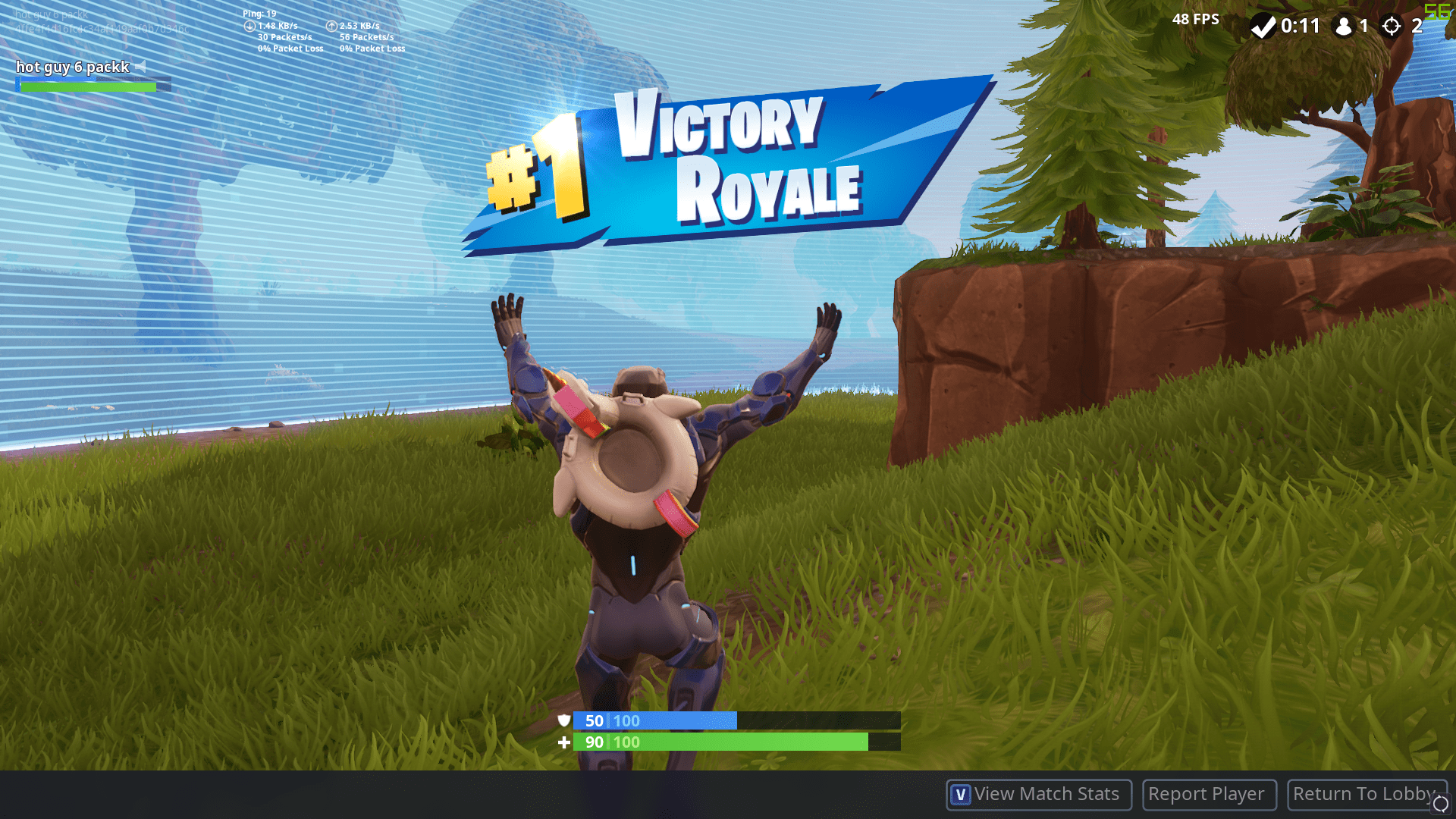 My first victory royale since starting Fortnite in mid June! r/FortNiteBR