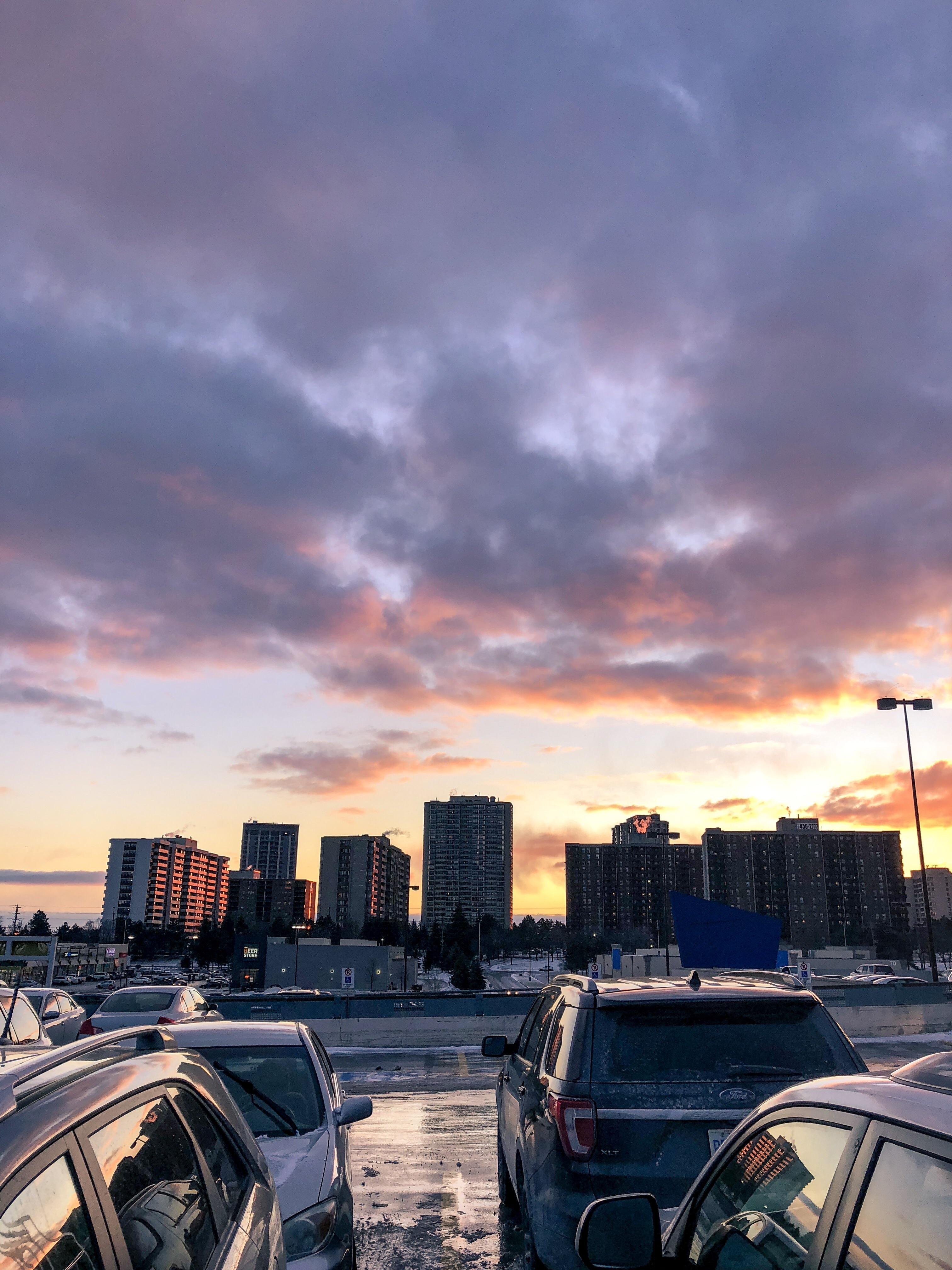 Best Buy Parking Lot 510pm r/Brampton