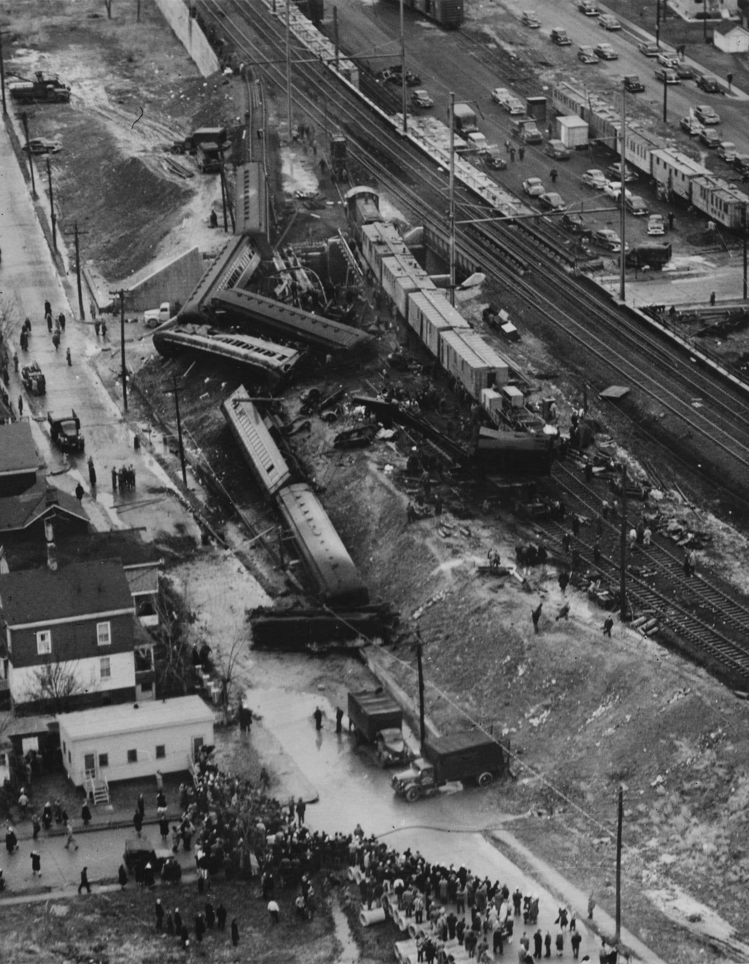 On 6 February 1951 the Pennsylvania Railroad commuter train known as