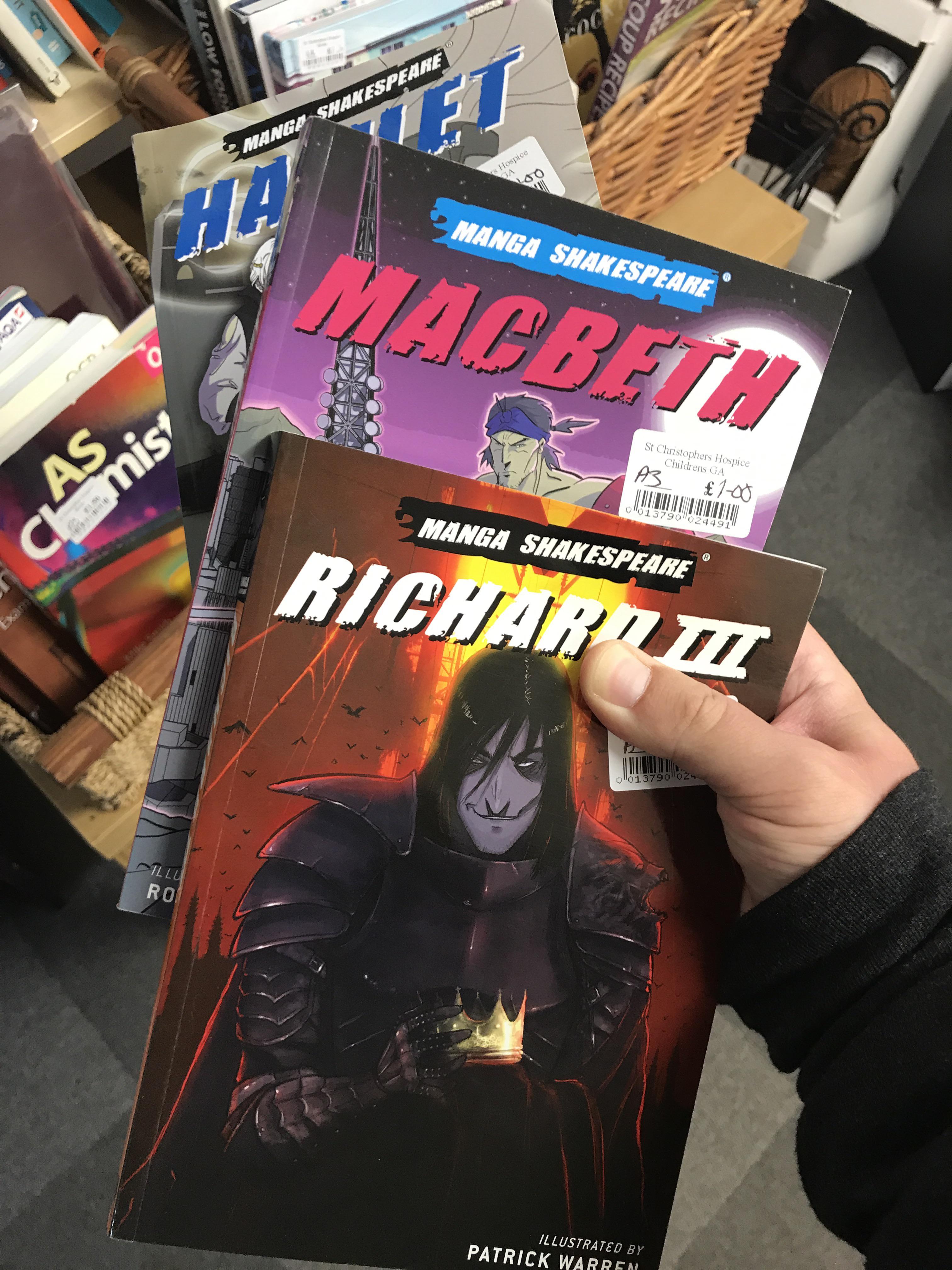 Catch and release manga Shakespeare! r/ThriftStoreHauls
