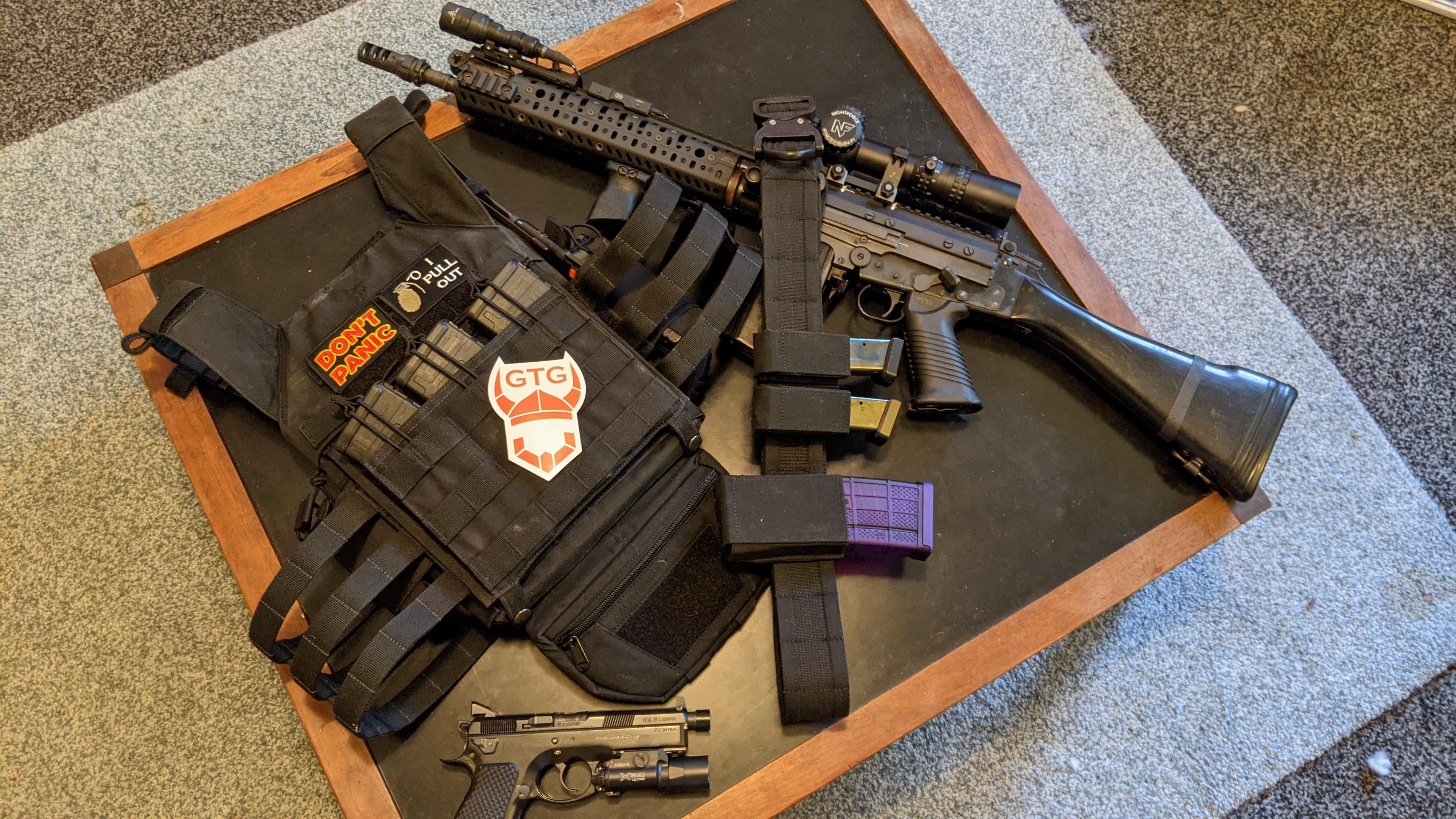 Ginger Tactical Gear carrier and belt! Polish made goodies r/tacticalgear