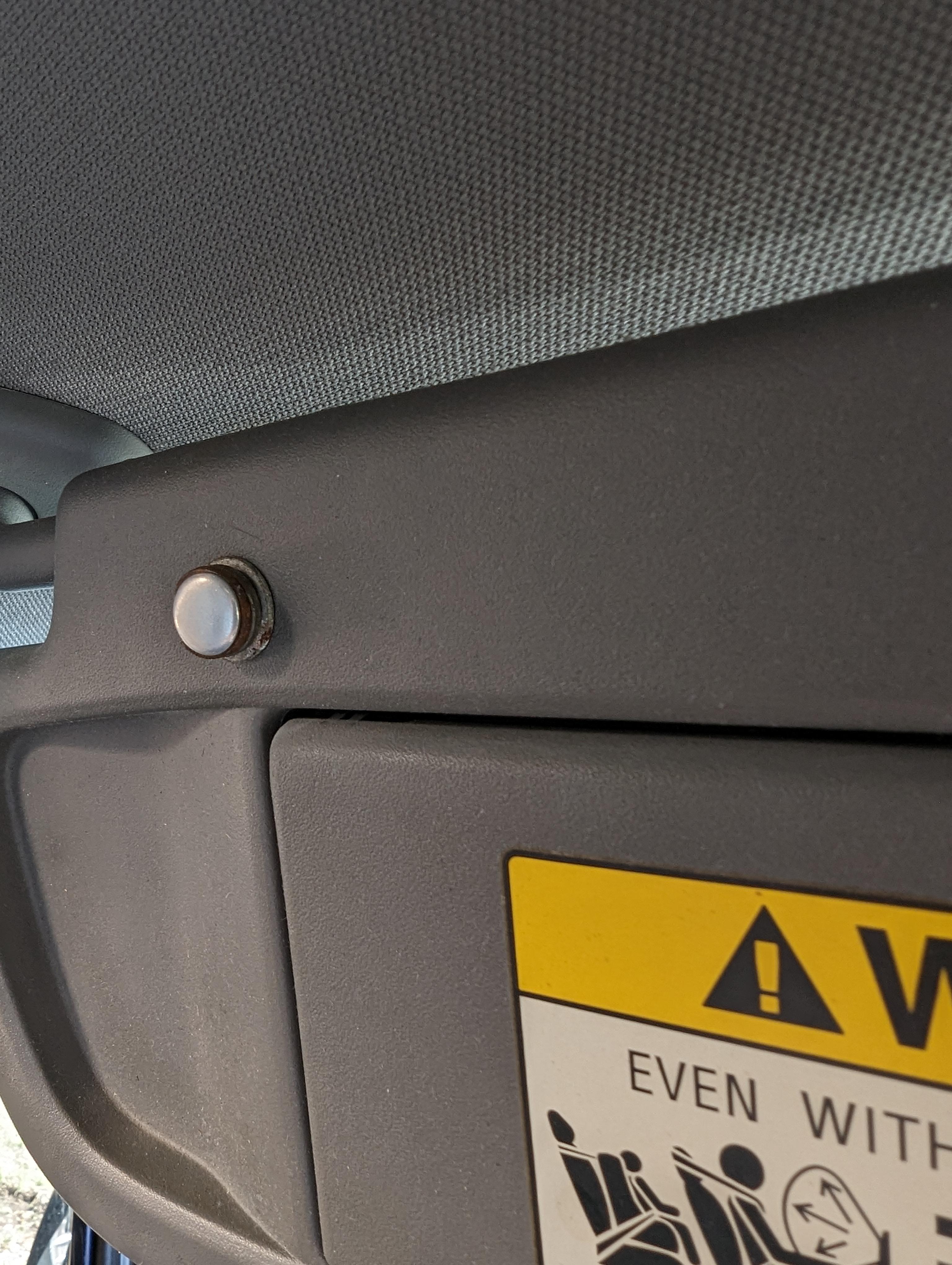 I have an old Honda Civic whose sun visors went limp due to some cheap