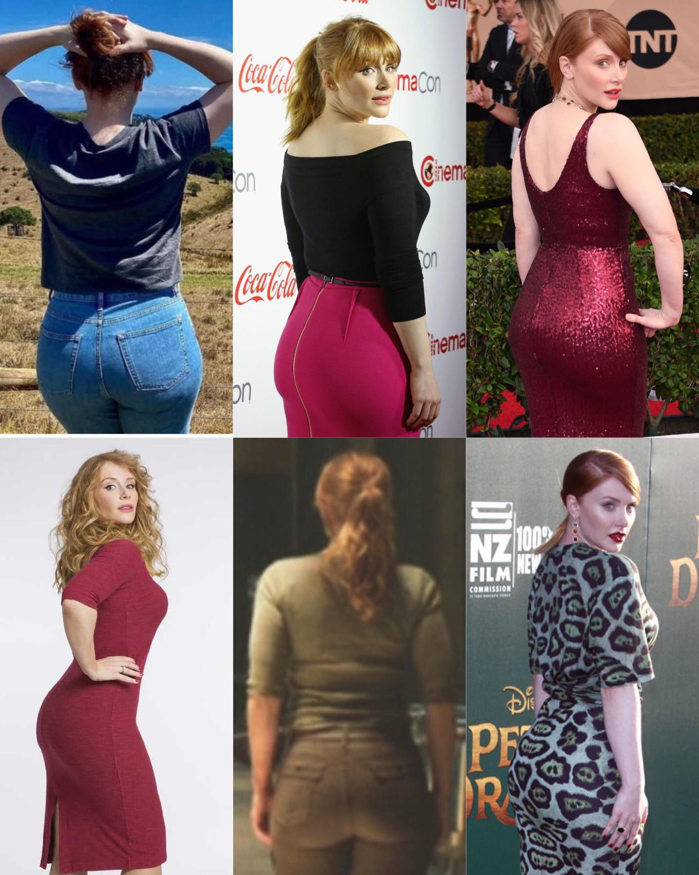 Just imagining how Bryce Dallas Howard’s ass bounces when she’s getting pounded. Pumping to her