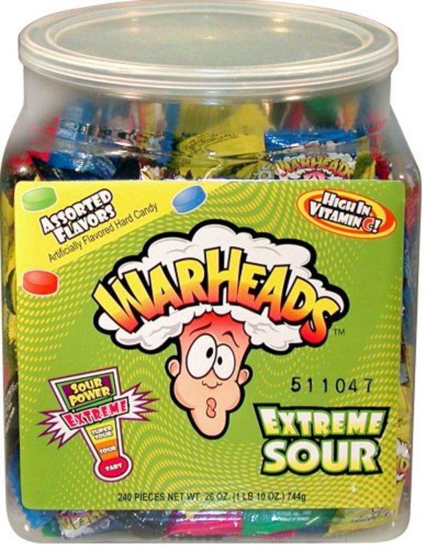 Warheads candy. These were crazy popular in my grade middle school