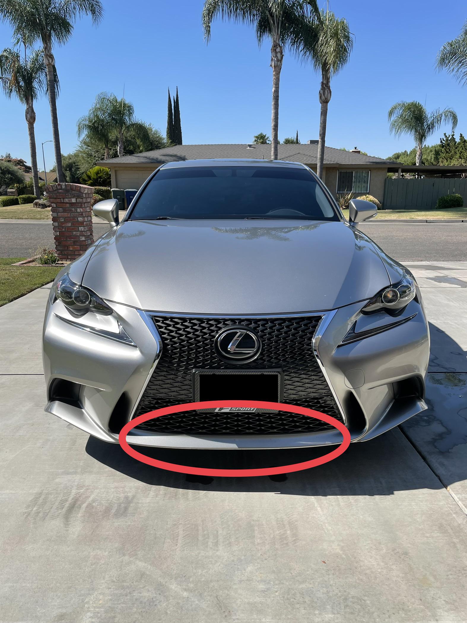 Is there anything that can protect this part of the bumper from rock