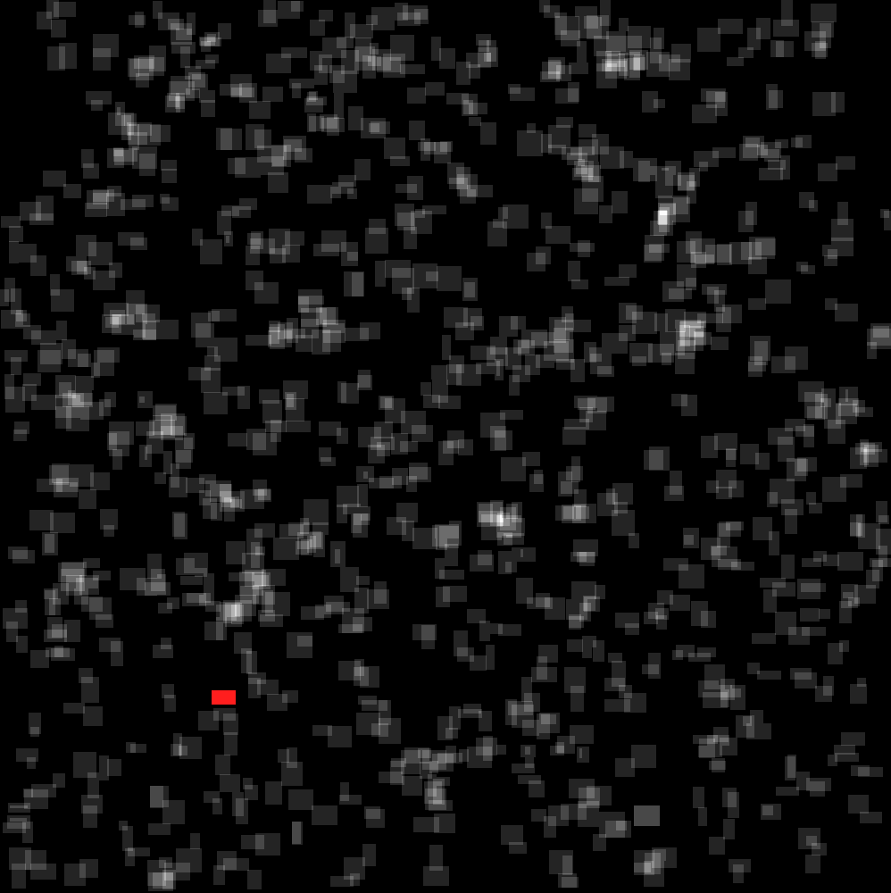 Day 3 Patched Cloth Visualization adventofcode