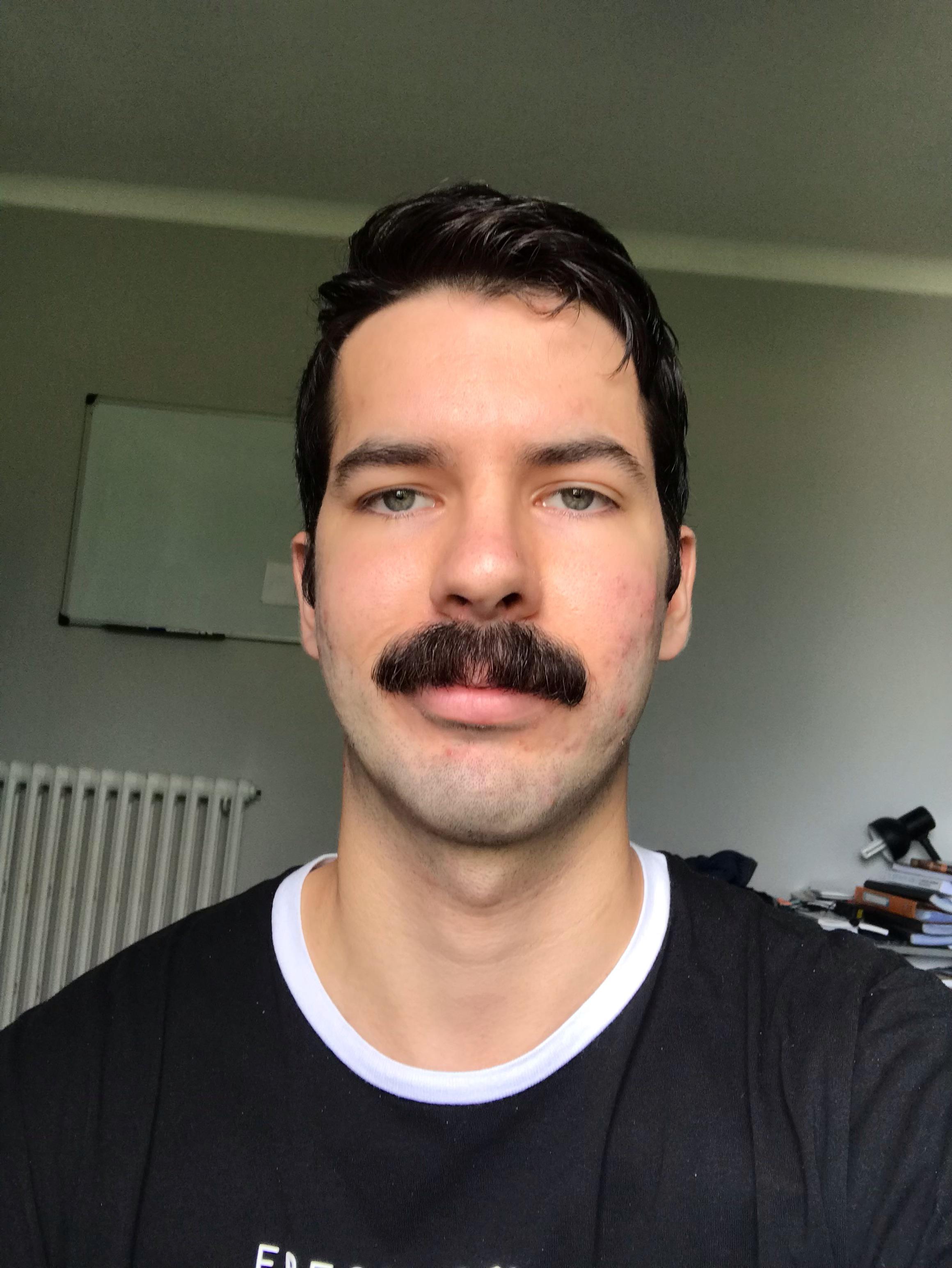 Hey, I’m new! Nice moustaches here! Vive la moustache! (from a French