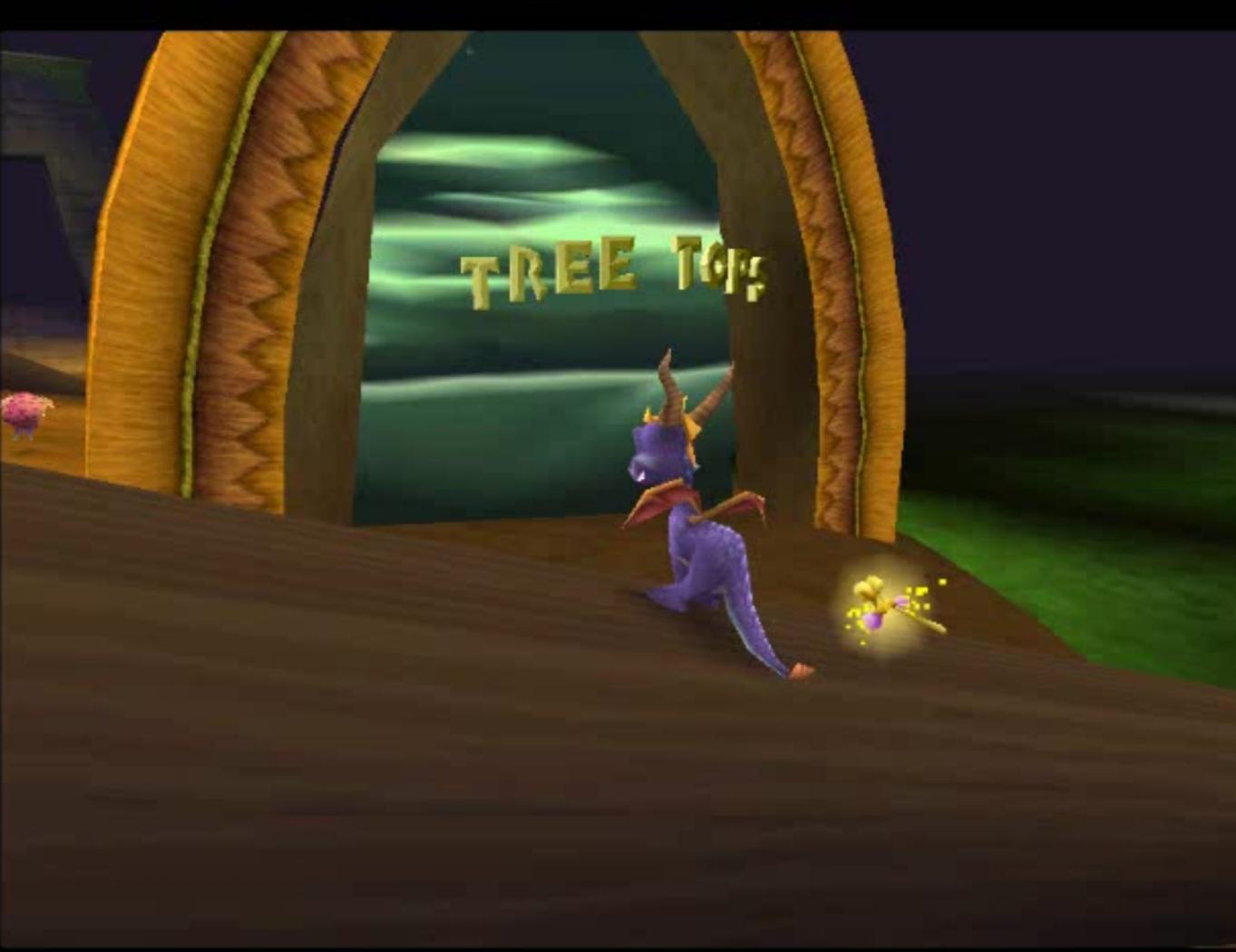 Spyro Tree Tops How To Get Last Gems / Go to the area on the right and