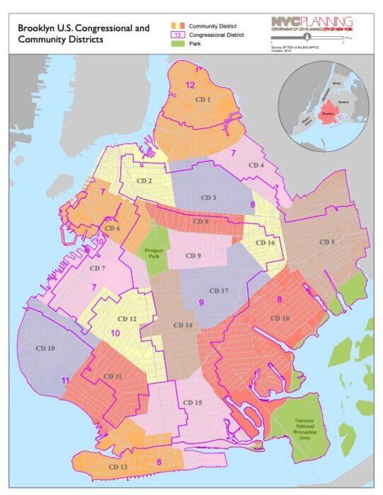 Gerrymandering in Brooklyn r/nycmaps