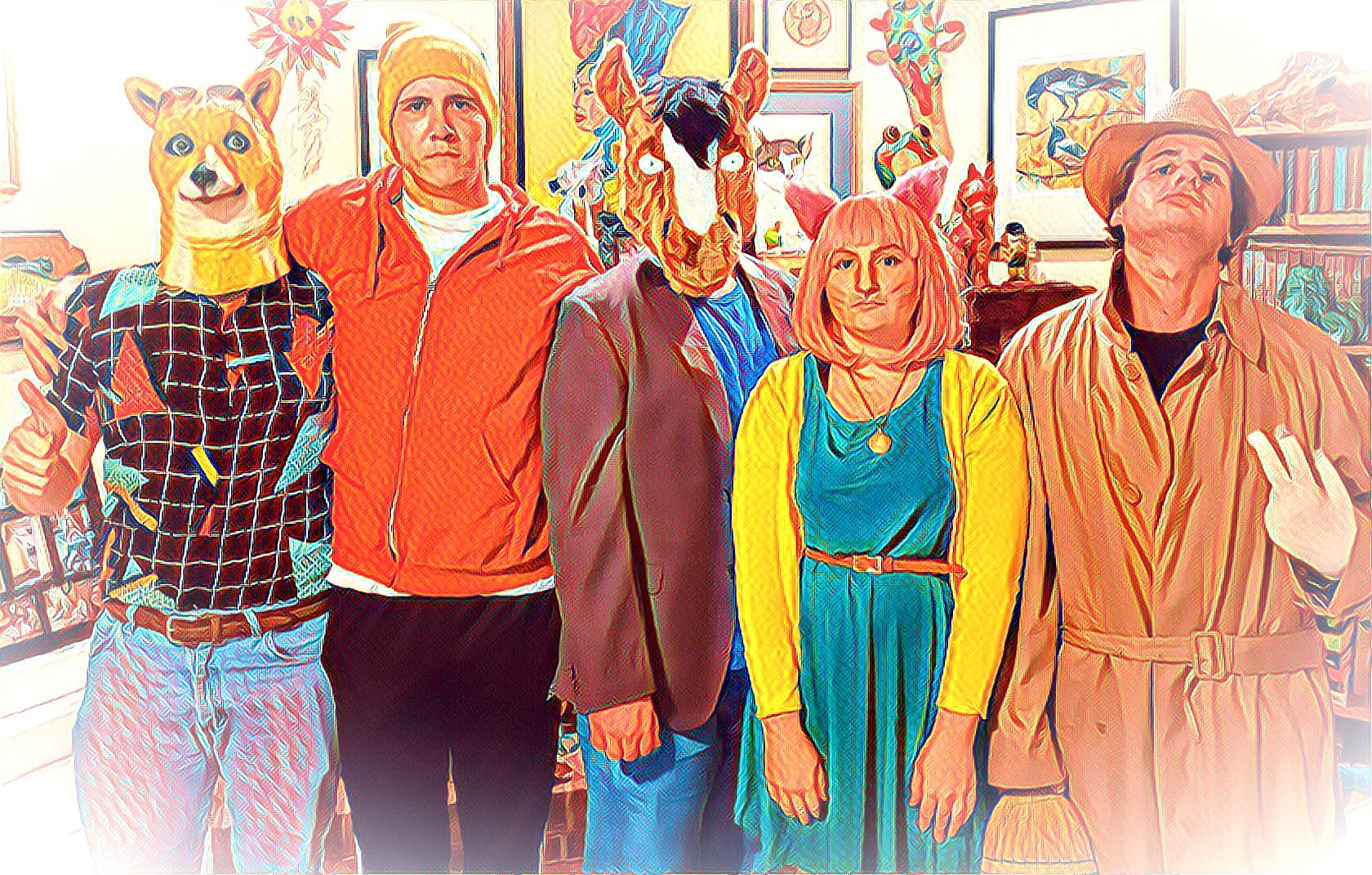 Our Bojack costumes for Halloween BoJackHorseman