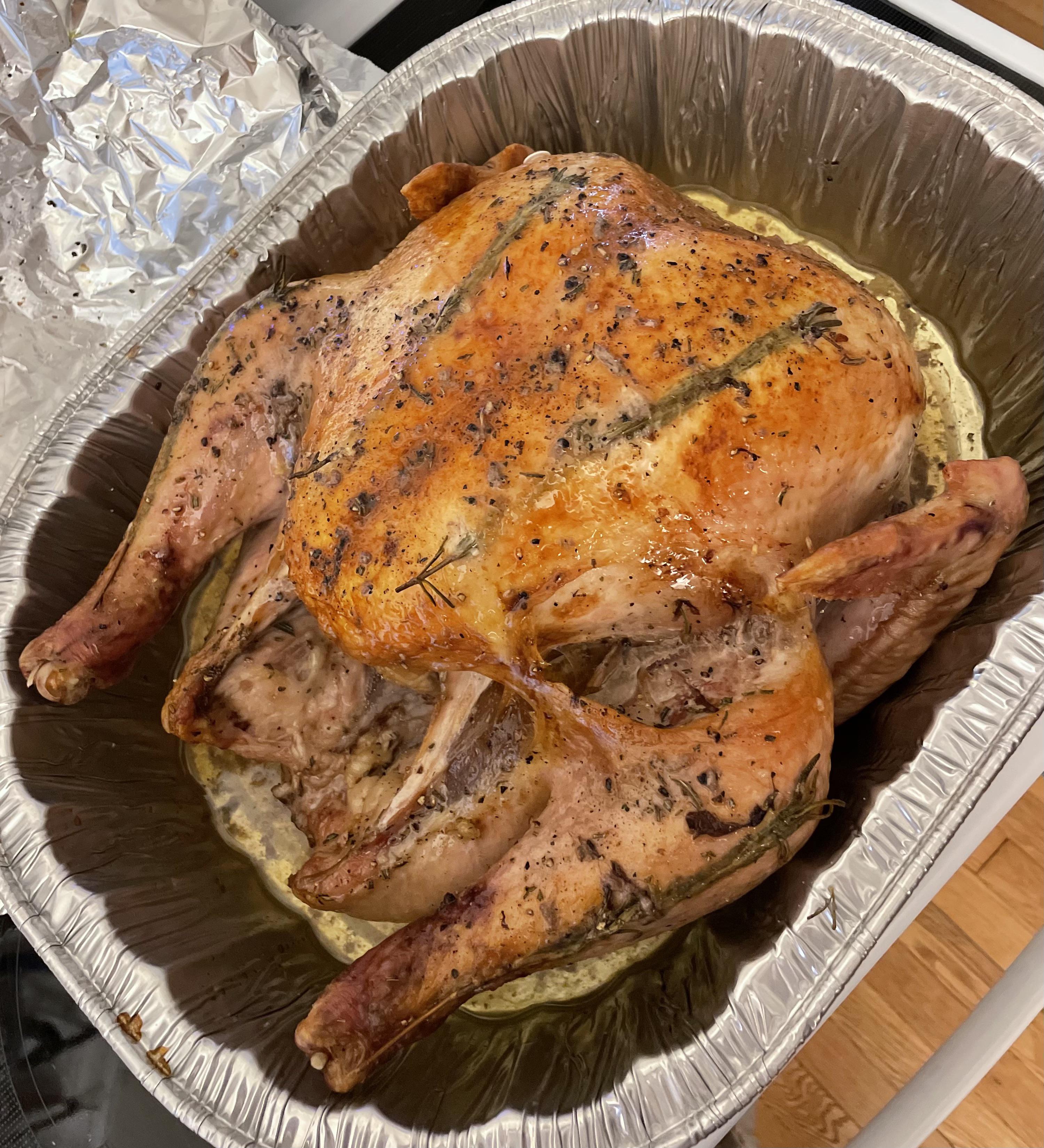 Rosemary Turkey I made last week r/FoodPorn