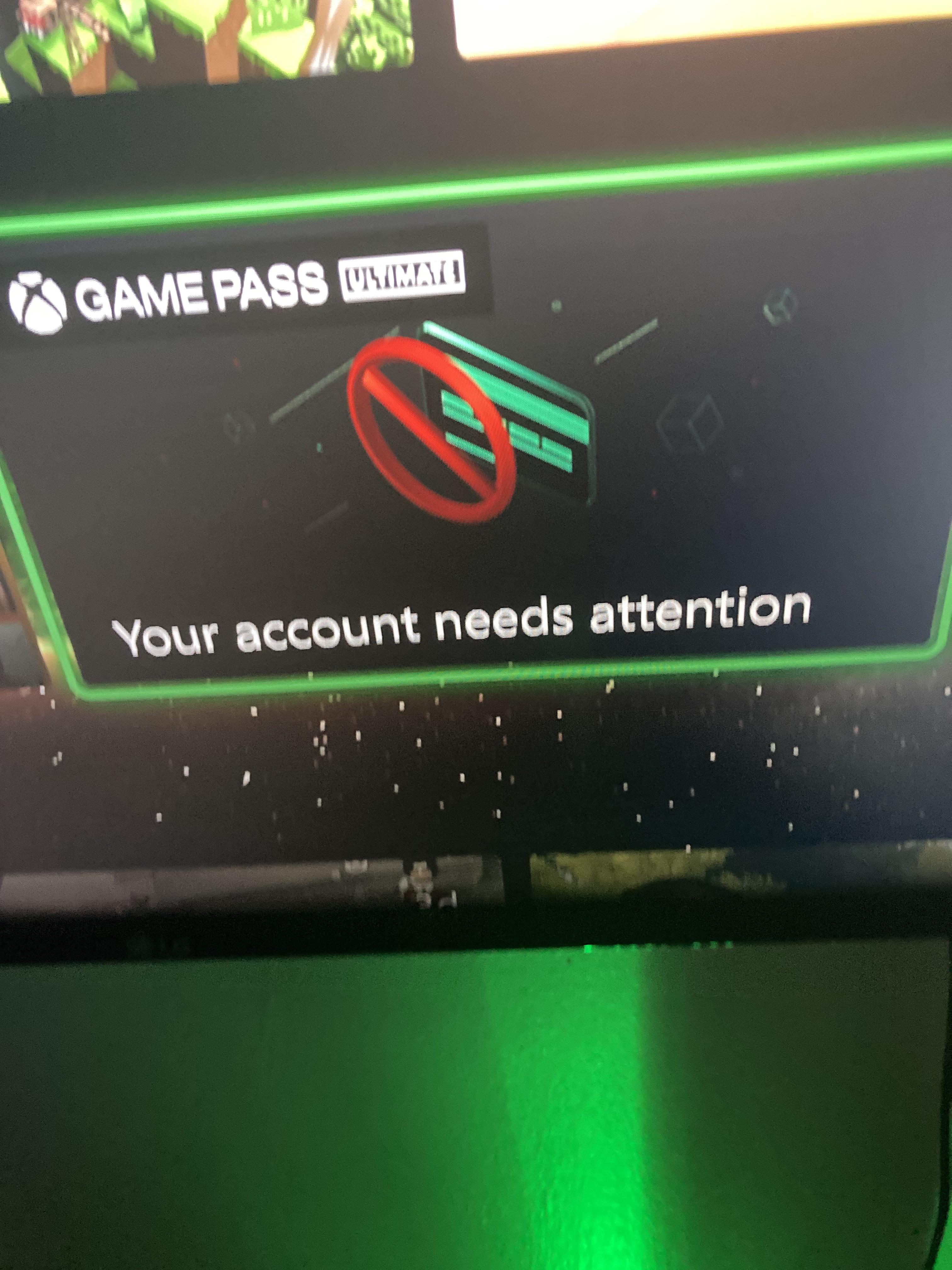 I logged in my Xbox after a few weeks. My Xbox game pass subscription