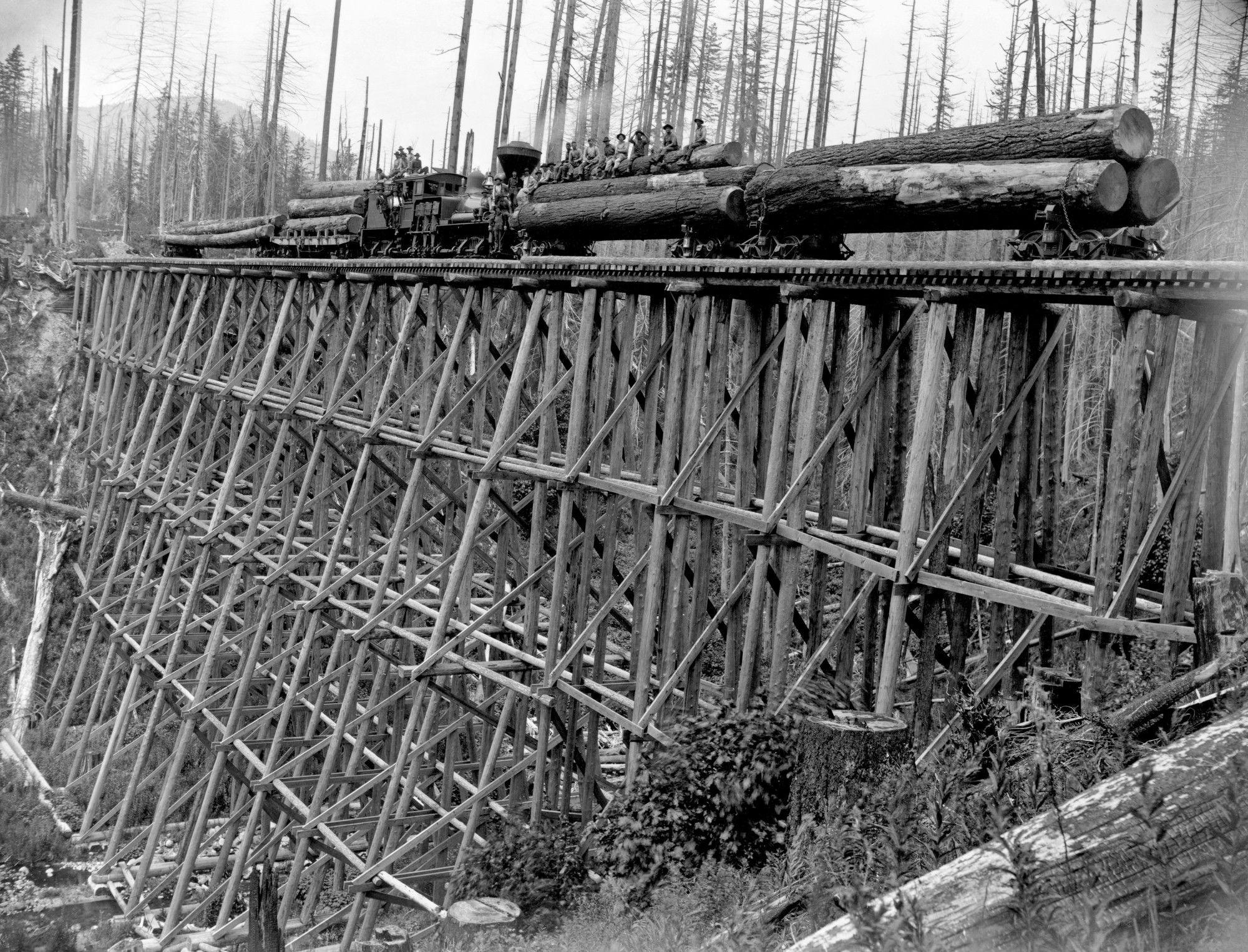 Maybe an odd question but do y’all know of any old trestle bridges that