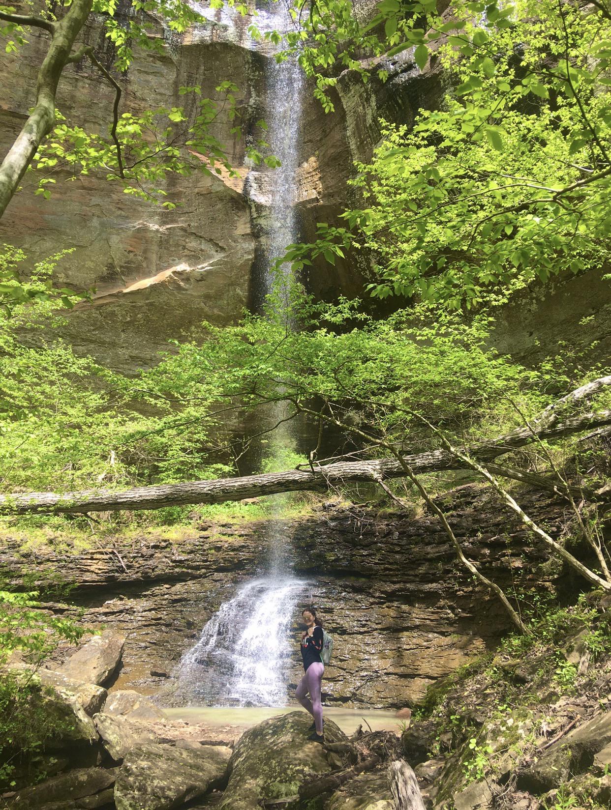 King’s Bluff Falls Sand Gap, Arkansas r/hiking