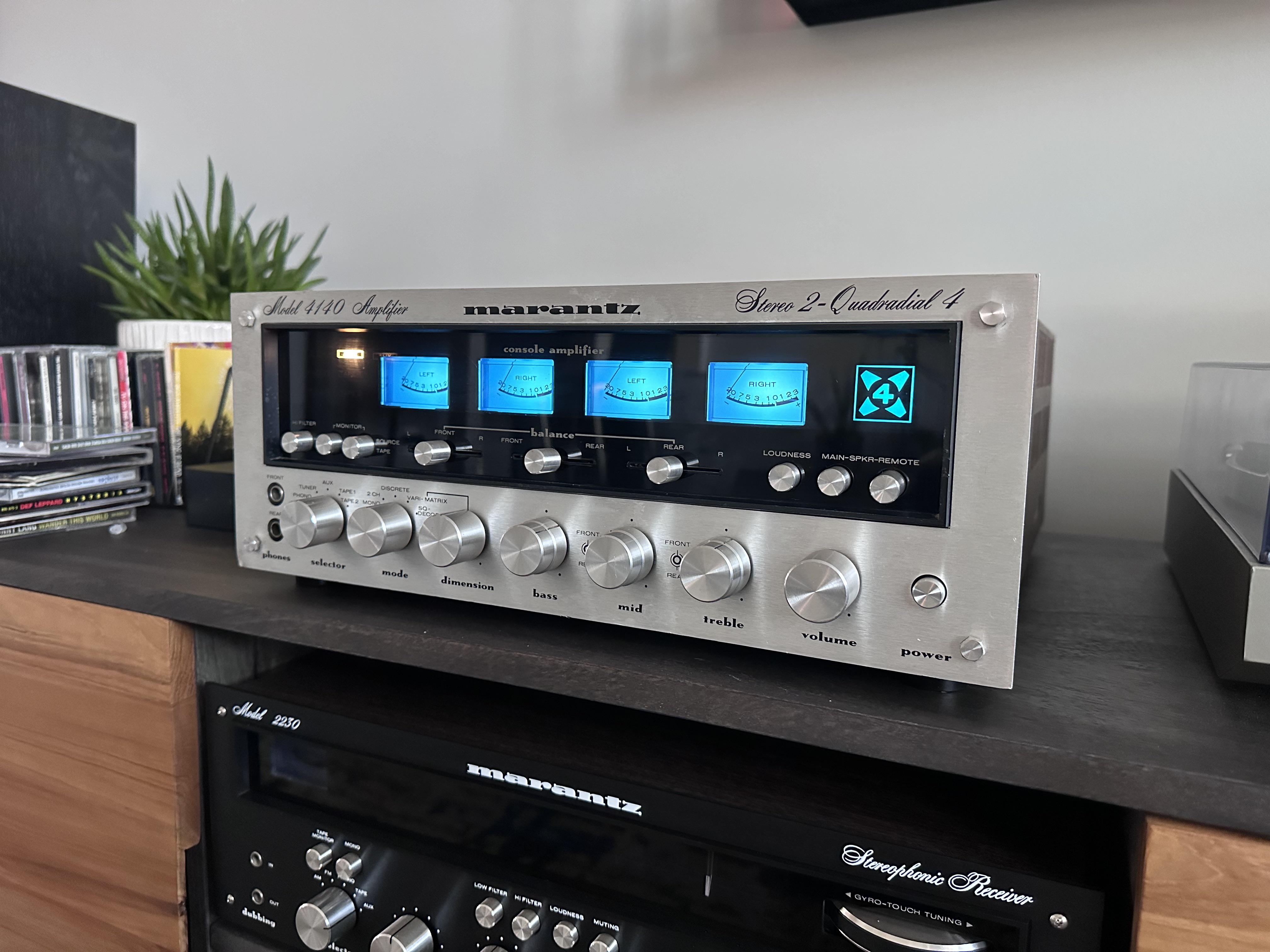 Marantz 4140 Repaired : r/vintageaudio