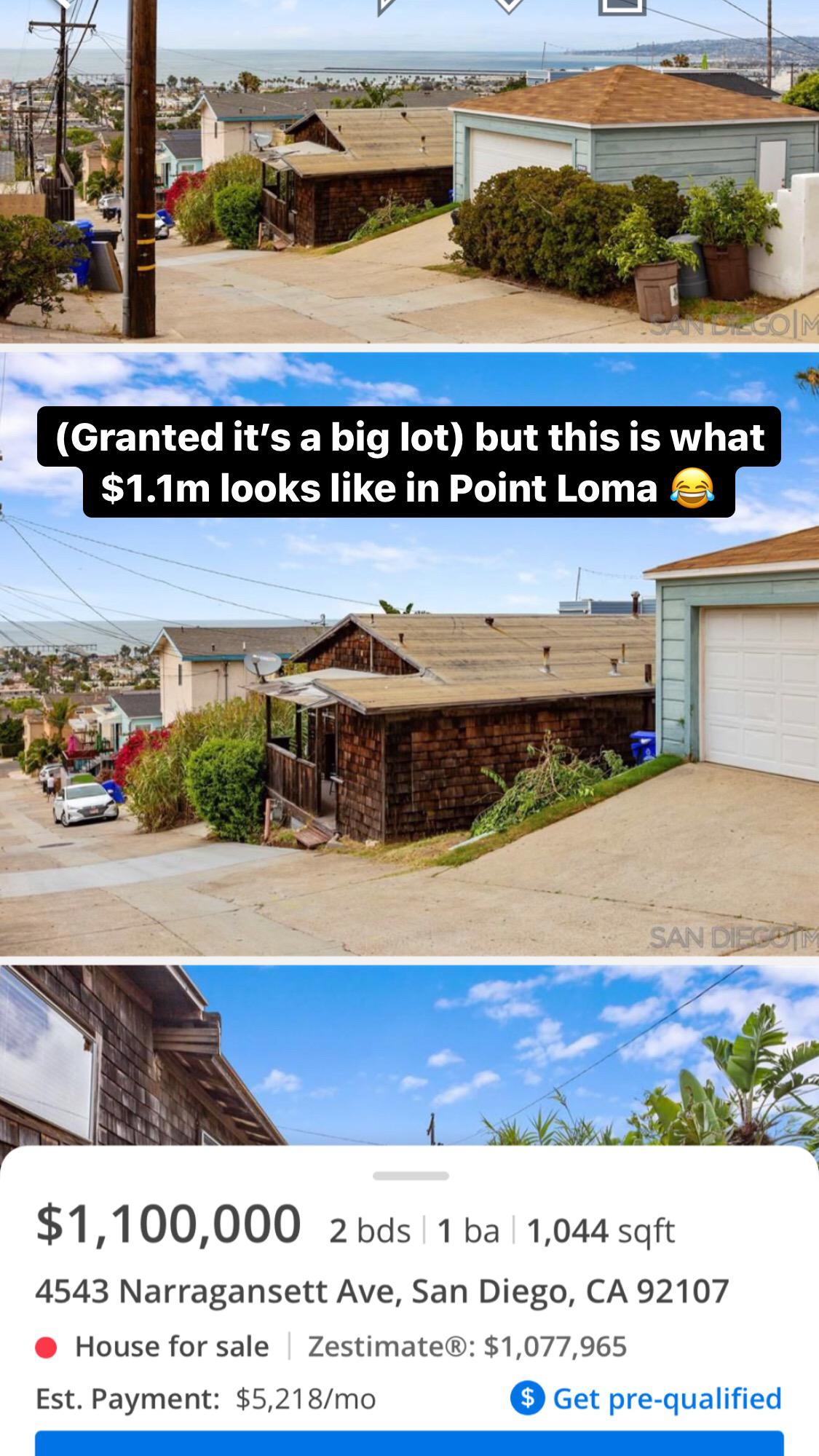 I've lived in point loma for 2 years now (renting) starting to