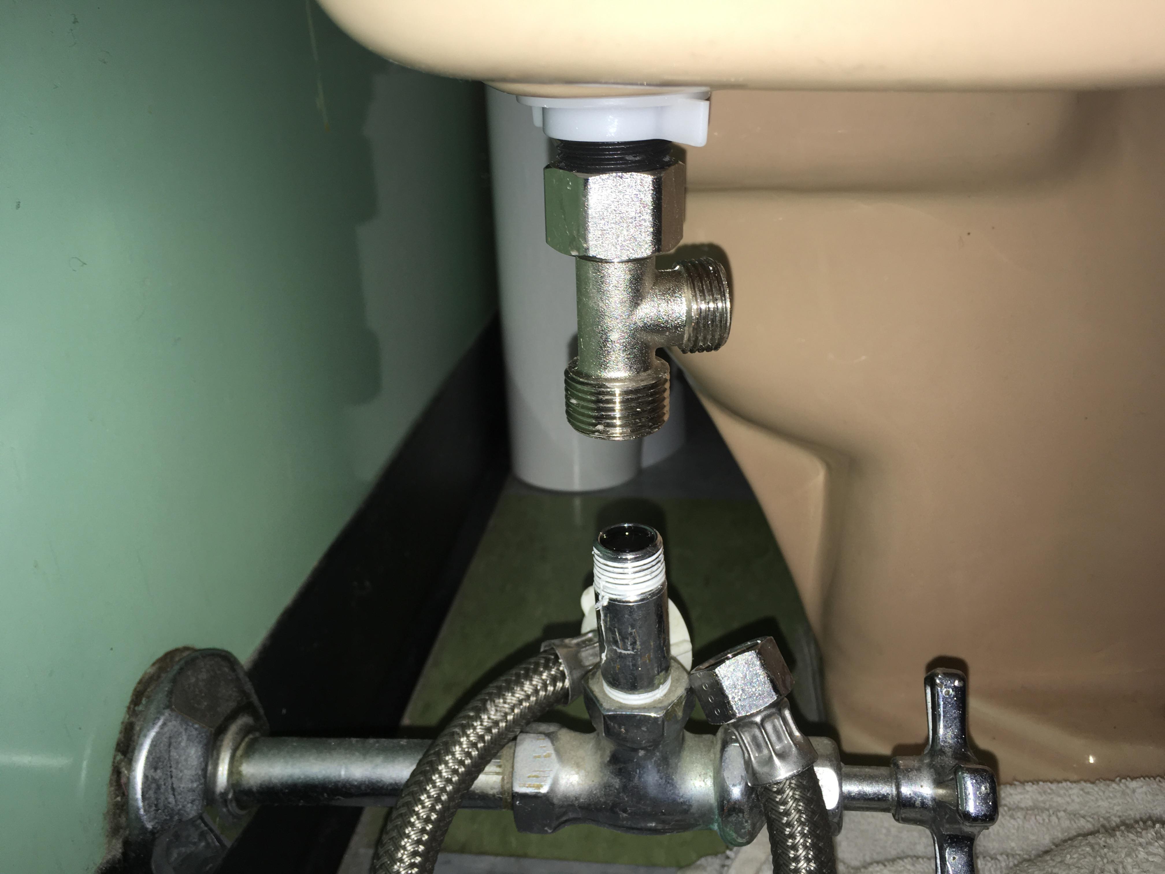 Cannot fit this bidet TAdapter to existing water supply valve! The