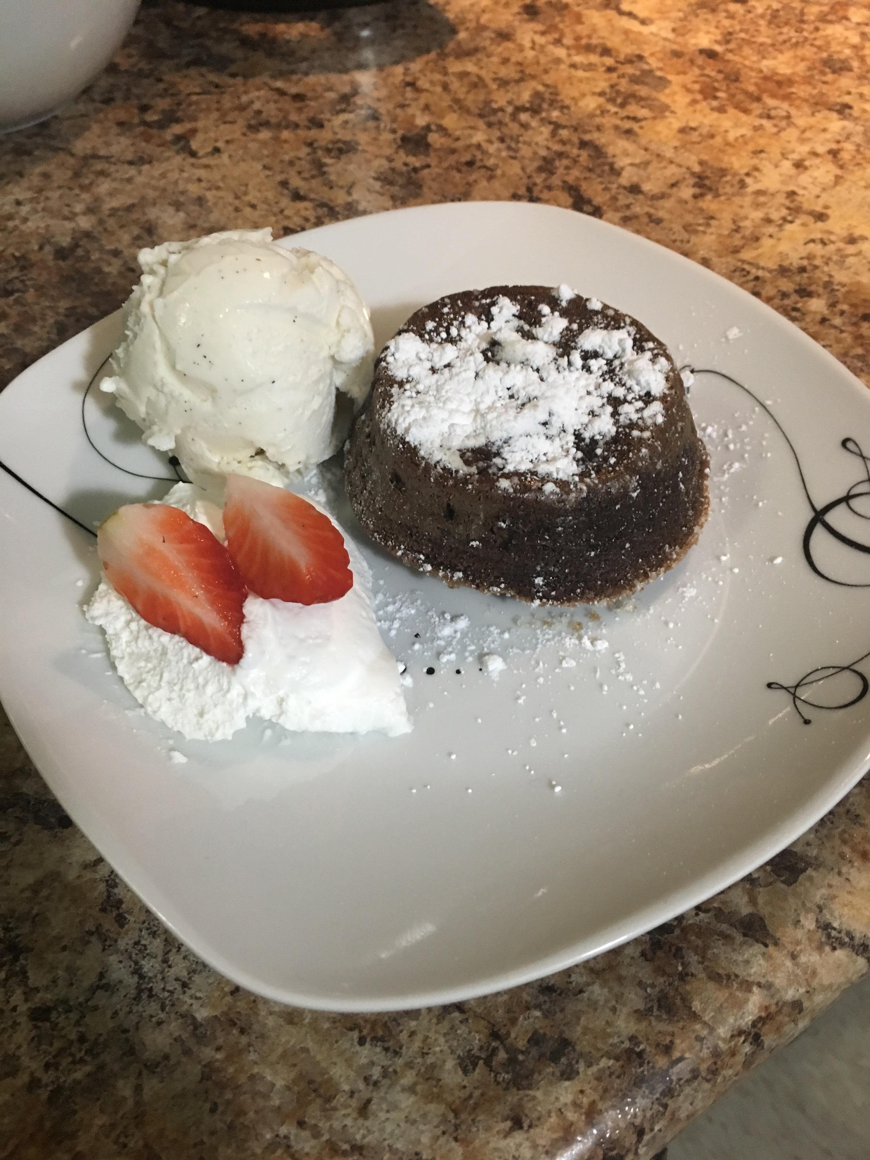 [Homemade] Molten Lava Cake r/food