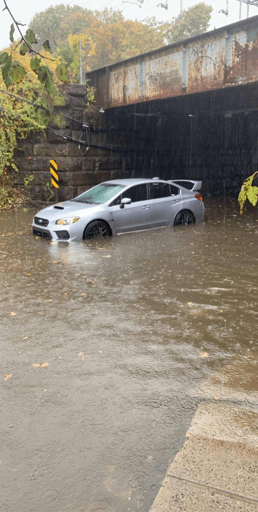 PSA Dont drive through standing water, just ever. Made a terrible