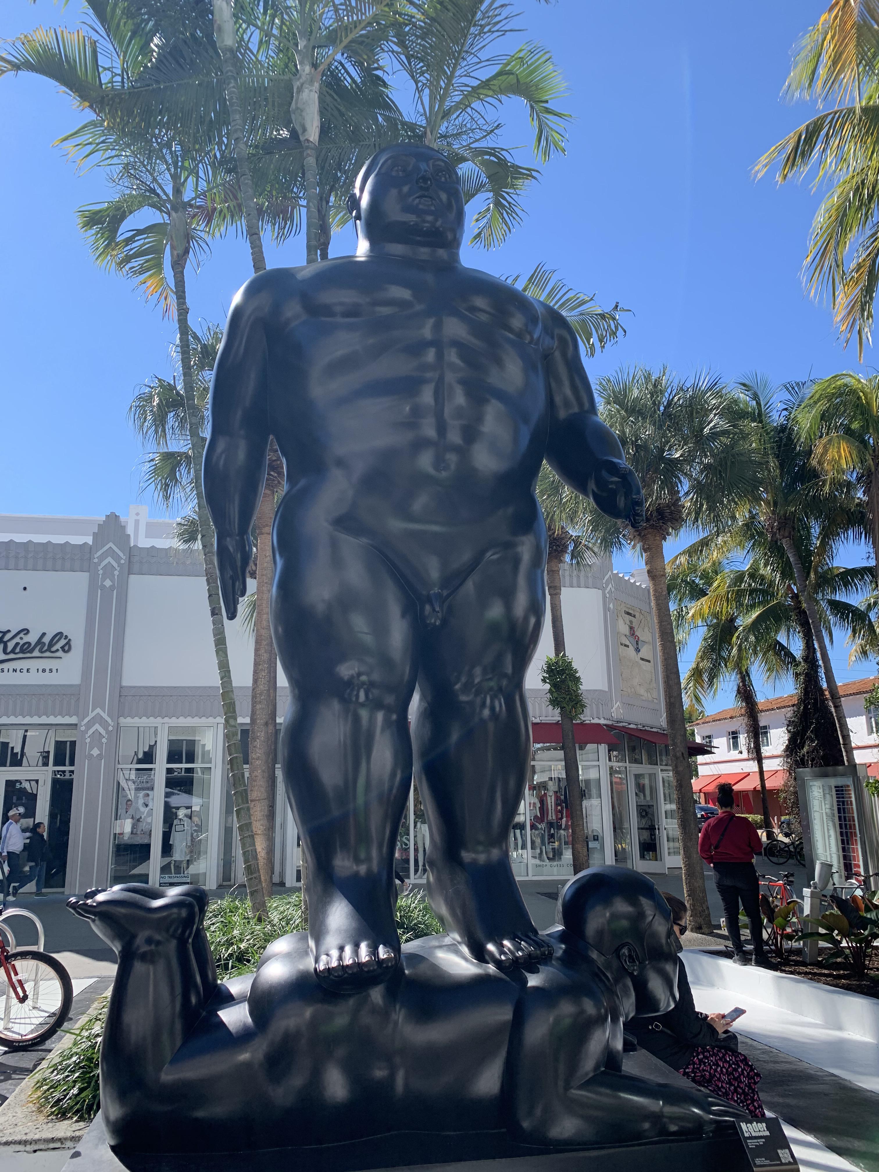 Absolute Unit of a statue found on Miami Beach absoluteunit