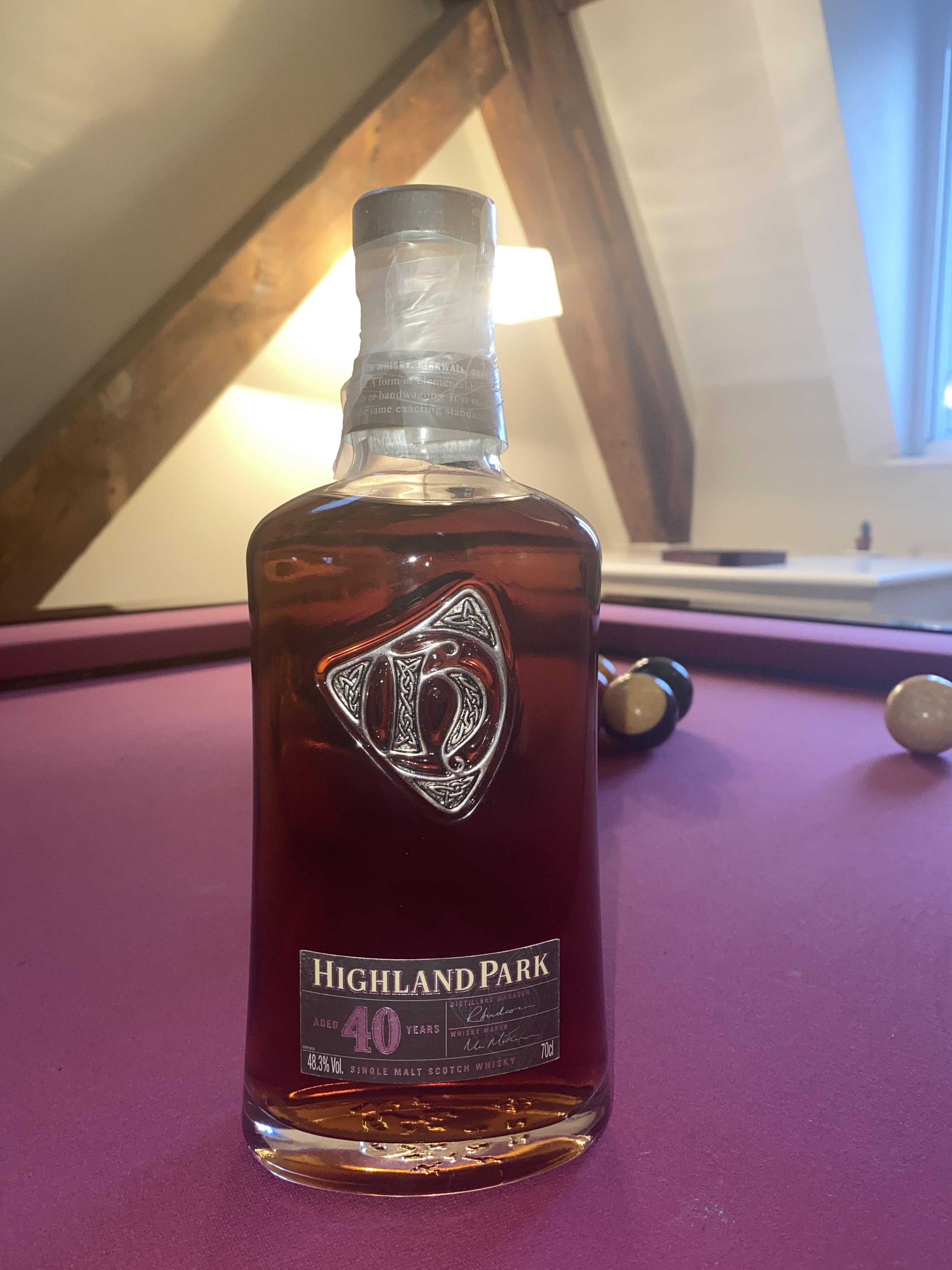 Scotch Review 19 Highland Park 40 Year Old r/Scotch