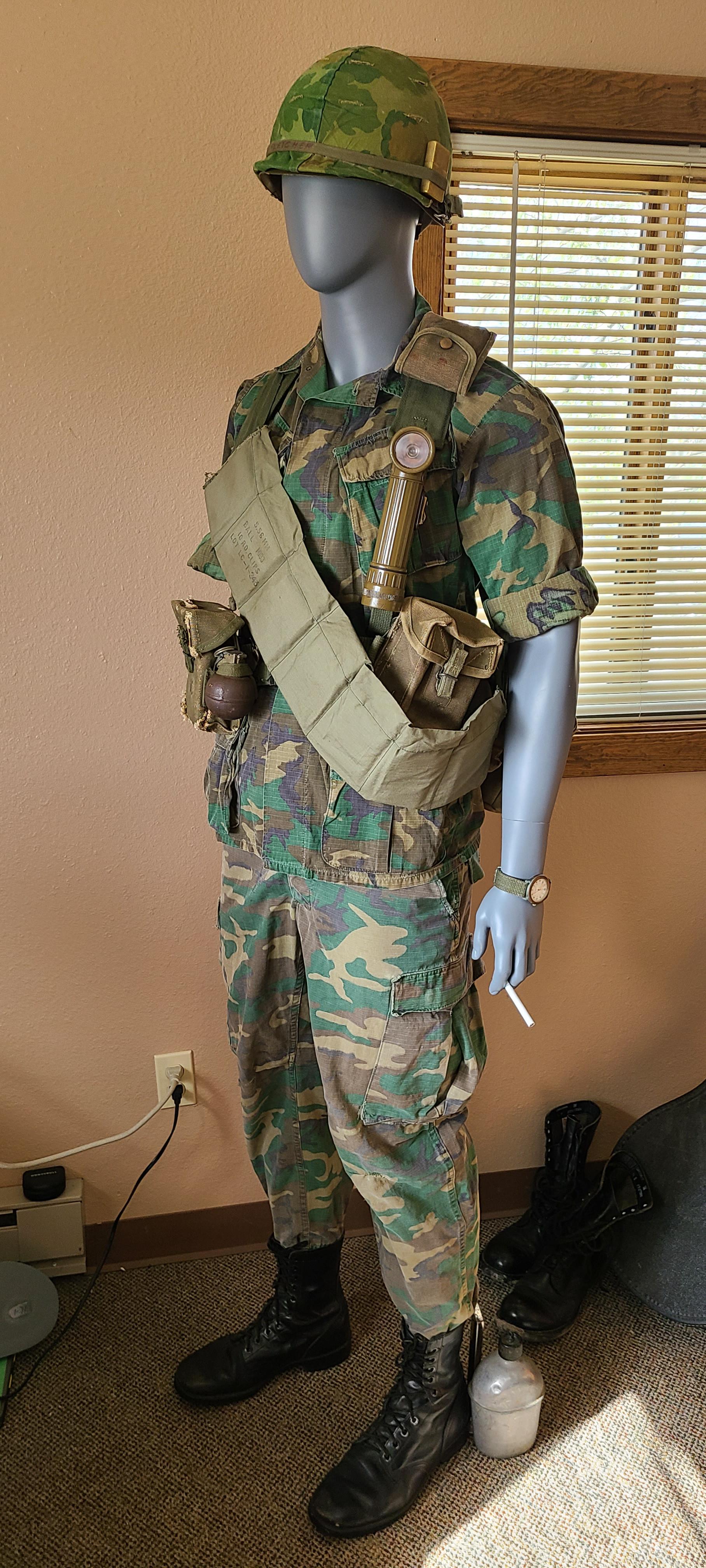 My highland ERDL Vietnam uniform r/Militariacollecting