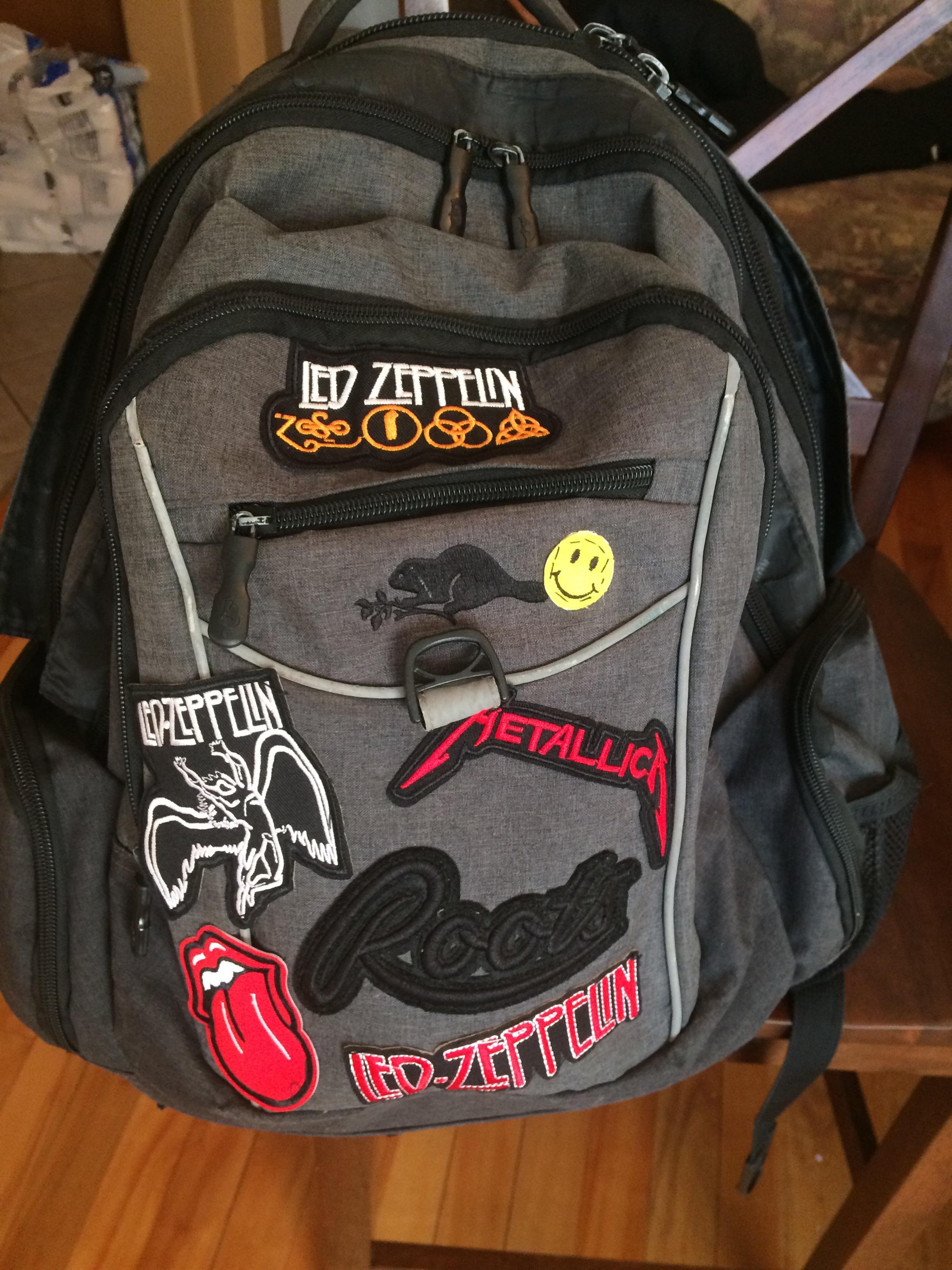 My book bag for this school year. r/ledzeppelin