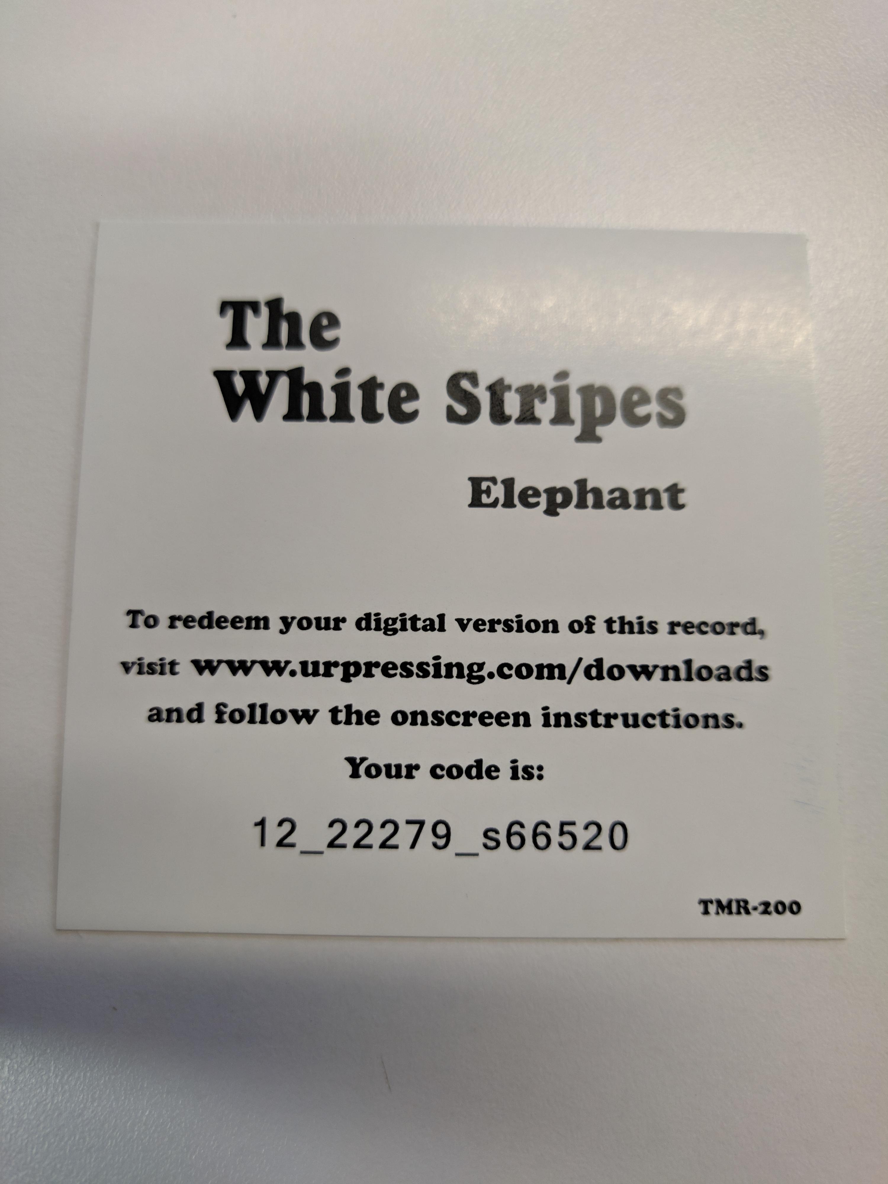 Free Download The White Stripes / Elephant r/jackwhite