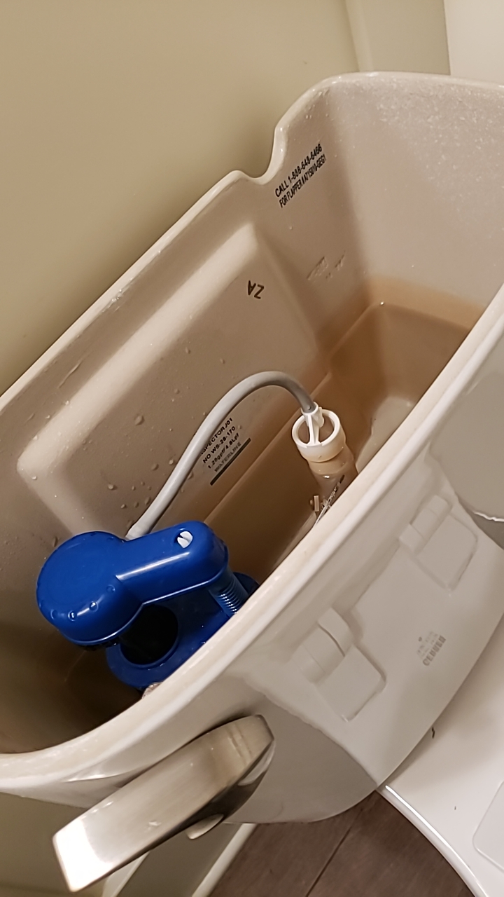 Toilet tank not filling 100 r/Plumbing