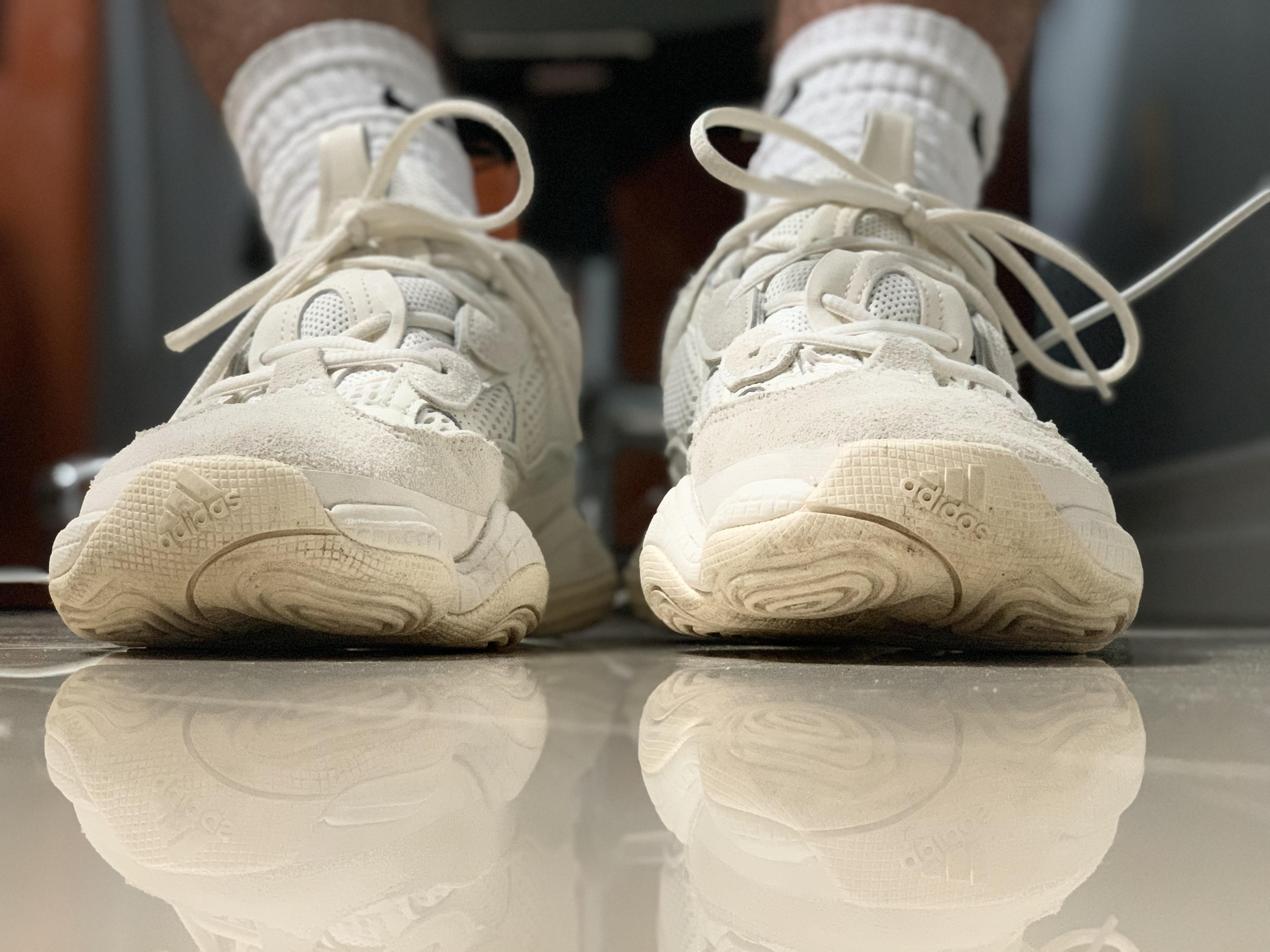 Adidas Yeezy 500 bone white, love these shoes but they get too dirty