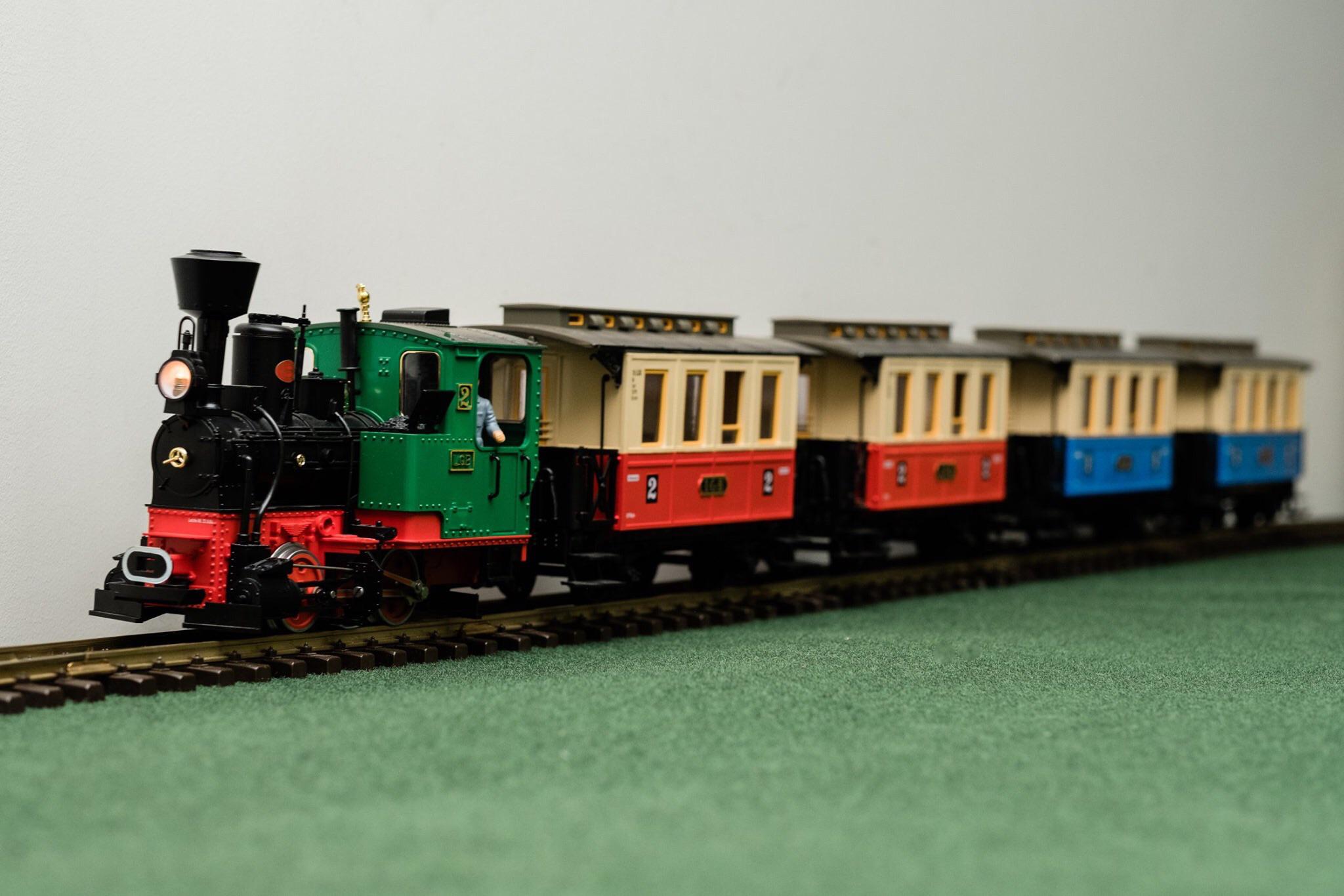 LGB Starter Set Layout r/modeltrains