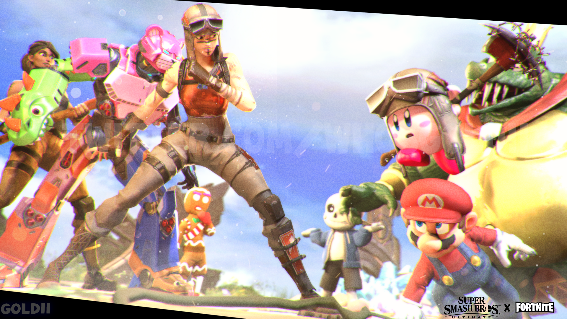 Super Smash Bros. Ultimate X Fortnite (SFM) r/FortNiteBR